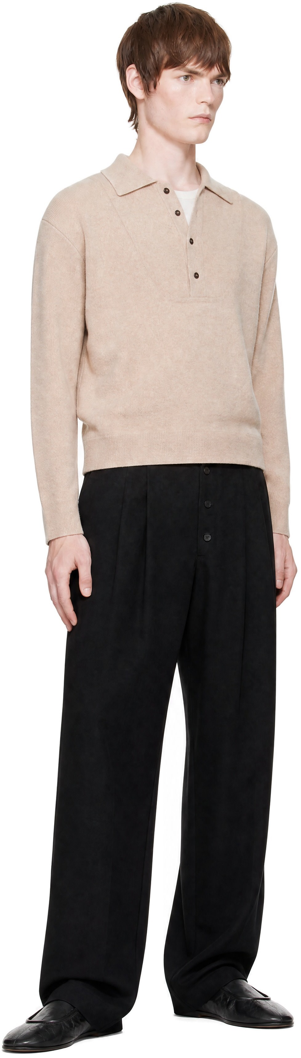 JACQUEMUS - Polo Pallone beige