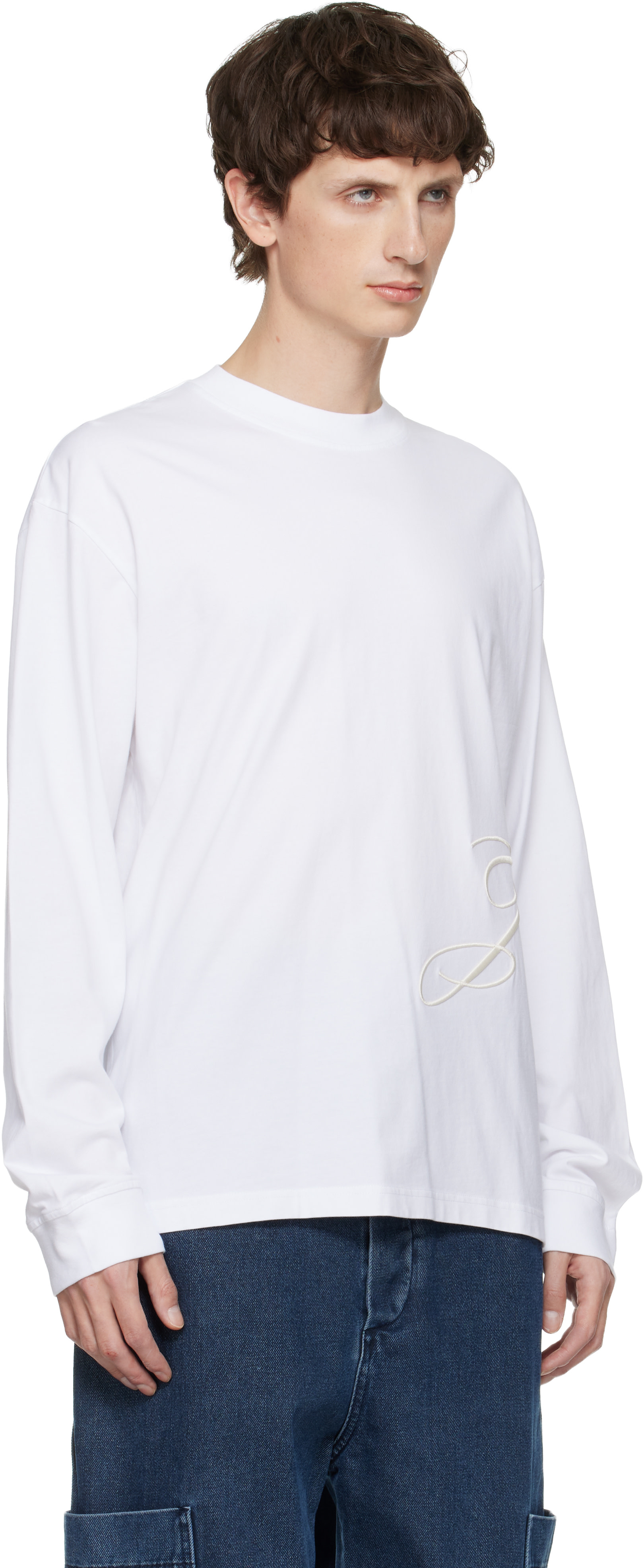 JACQUEMUS - T-shirt J blanc
