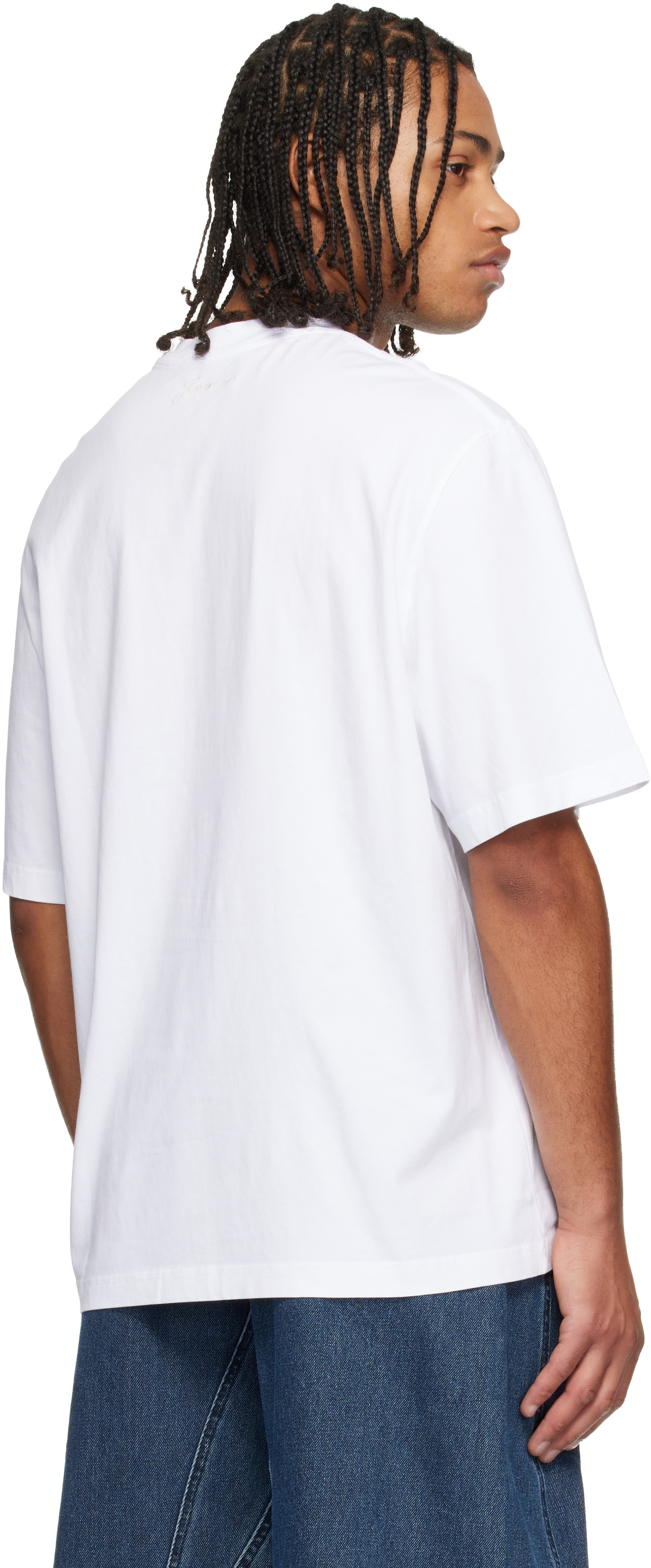 JACQUEMUS - T-shirt J MC blanc