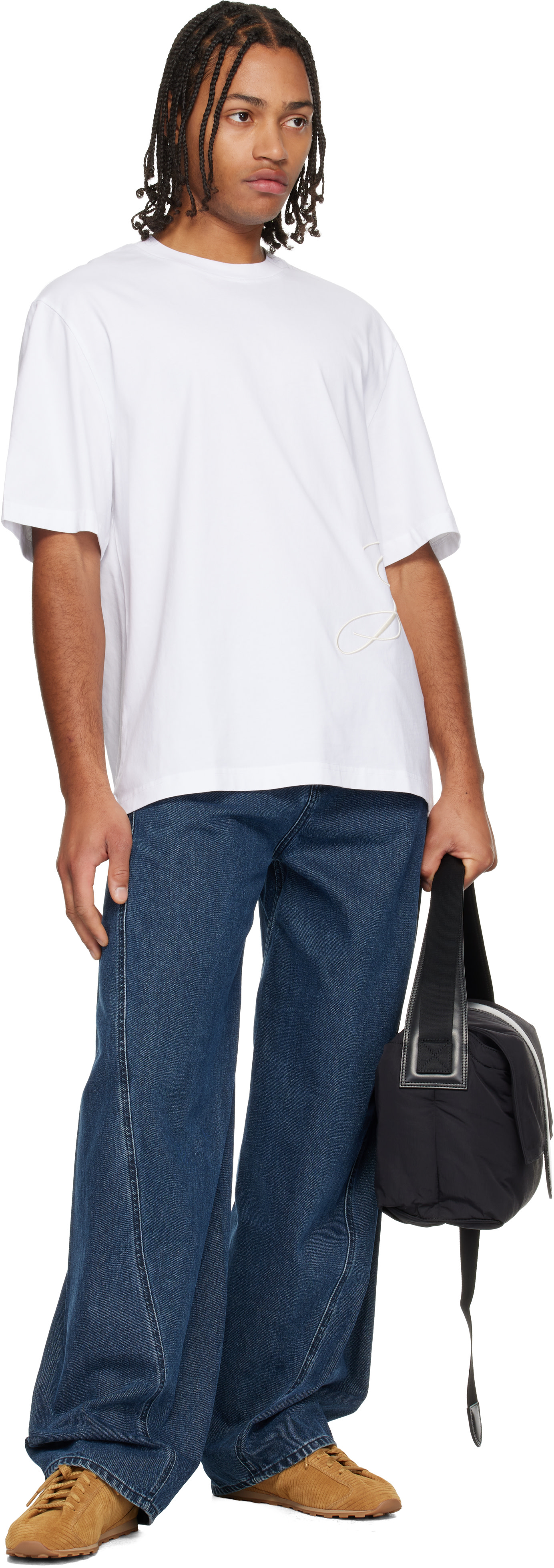JACQUEMUS - T-shirt J MC blanc