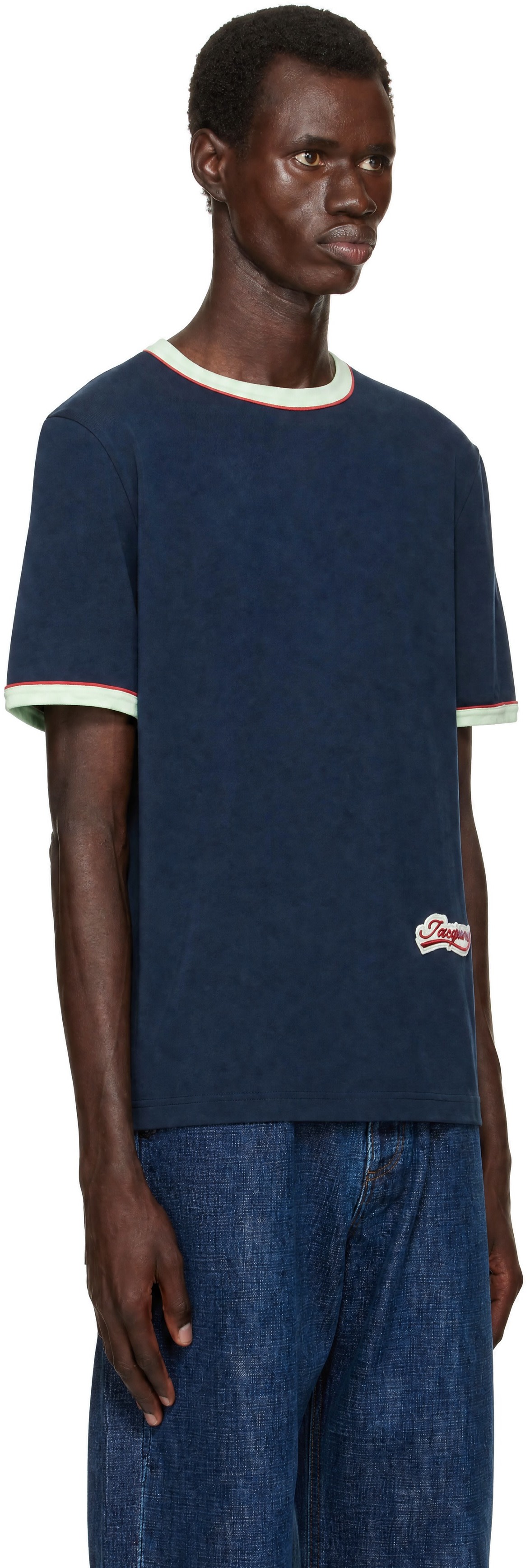 JACQUEMUS - Navy 'The Gio' T-shirt