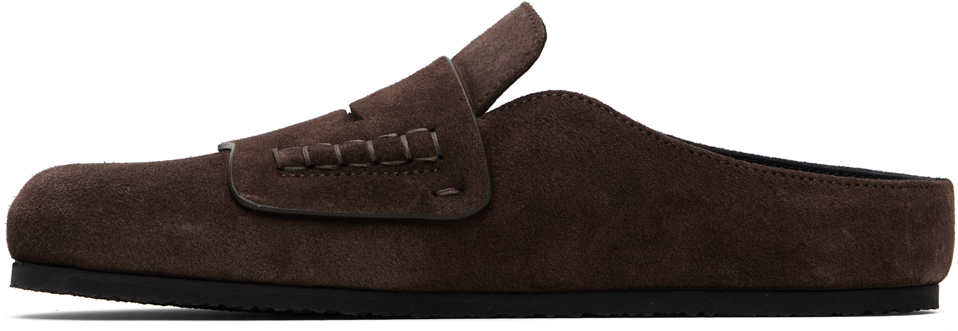 JACQUEMUS - Flâneurs de style mule bruns