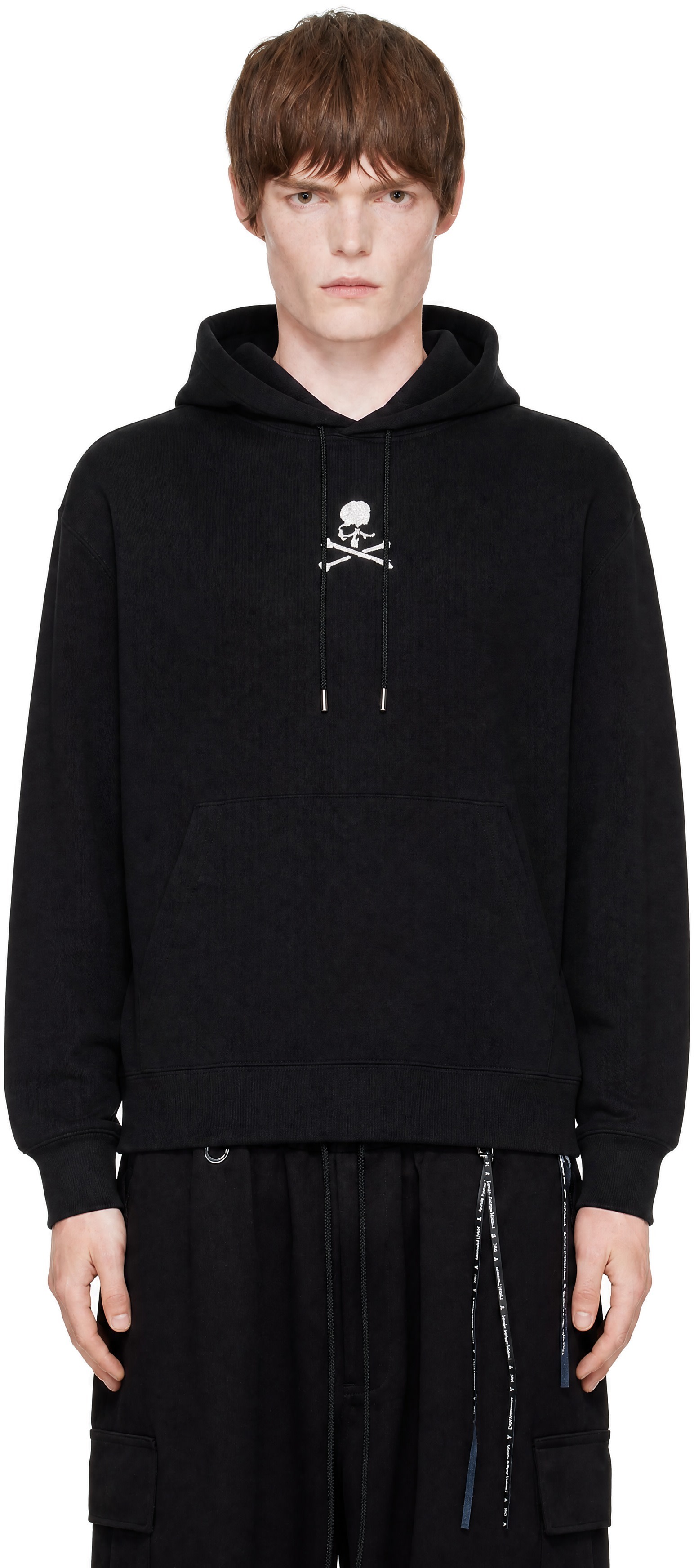 mastermind JAPAN - Black Loopwheel Hoodie
