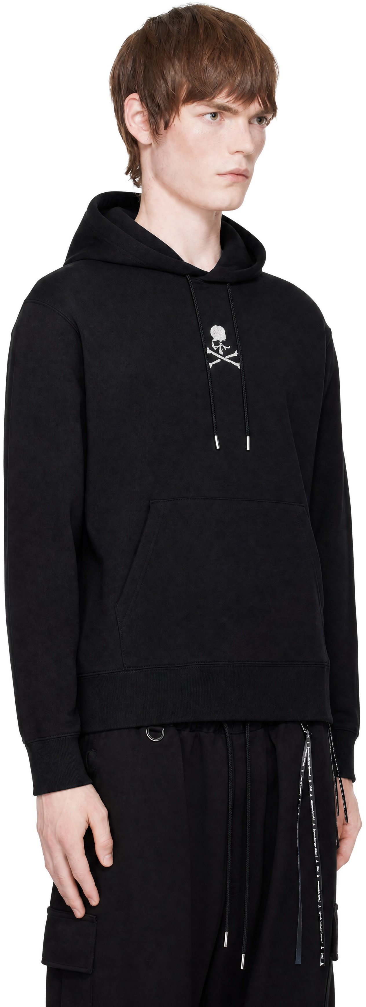 mastermind JAPAN - Black Loopwheel Hoodie