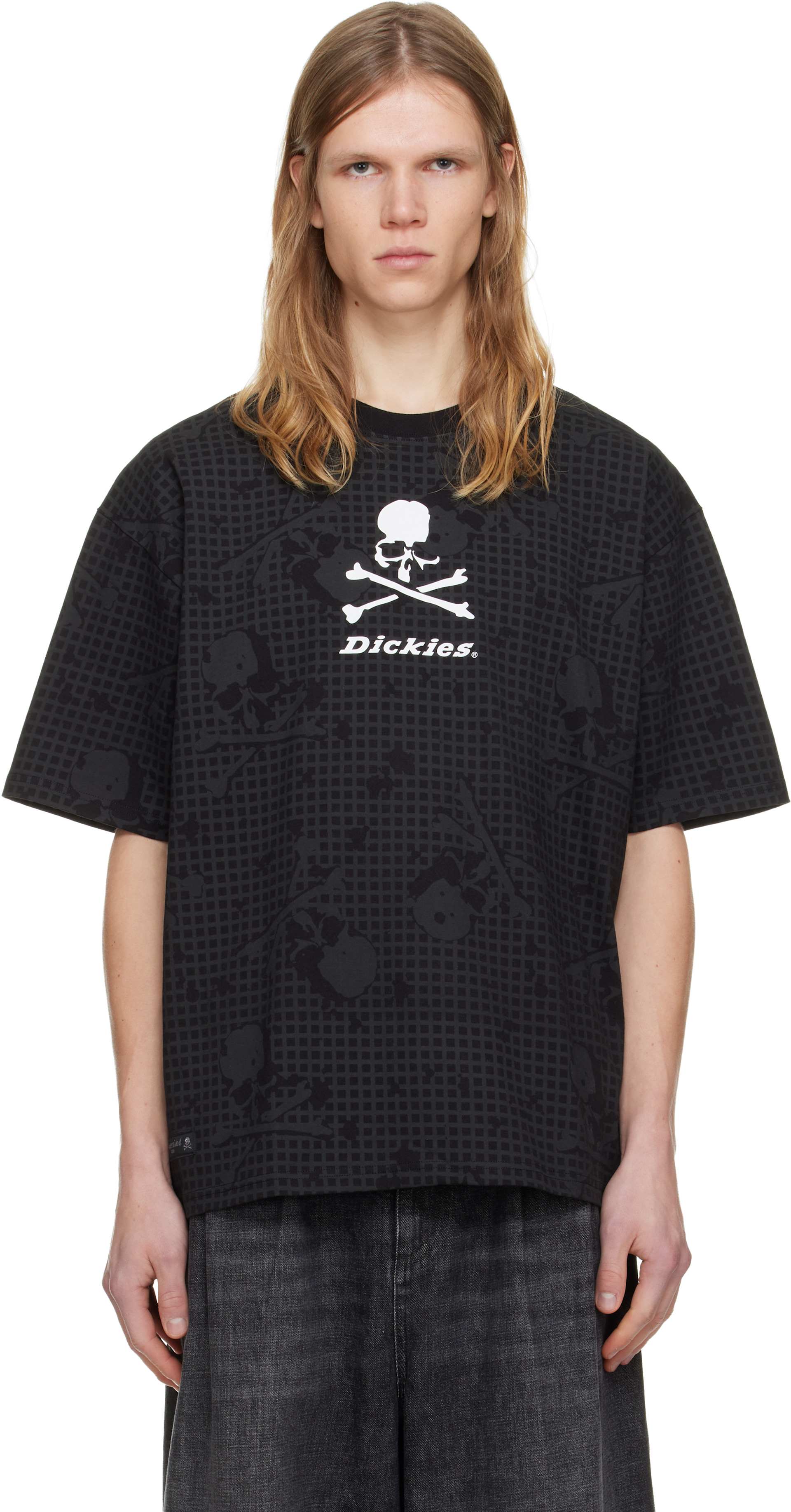 mastermind JAPAN: Black Dickies Edition Night Camo S/S T-shirt 