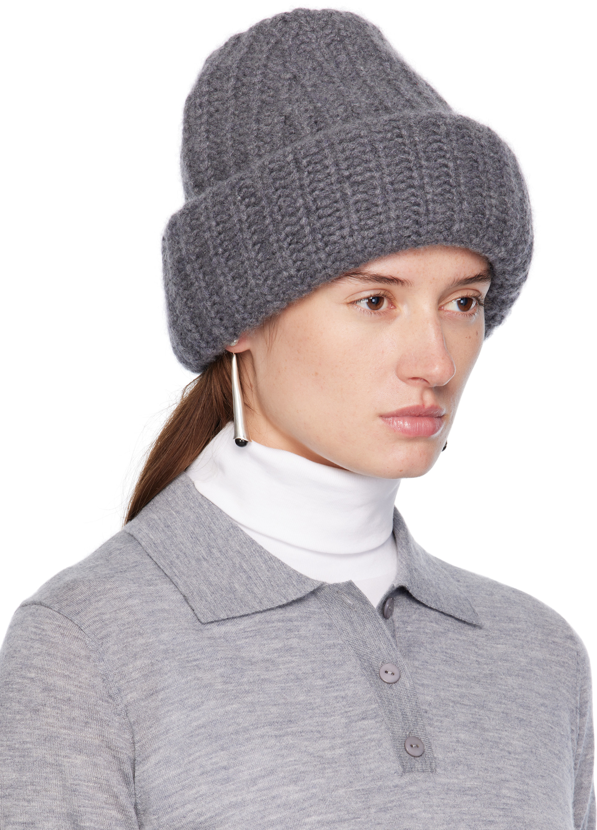 LISA YANG - Bonnet Beatris gris