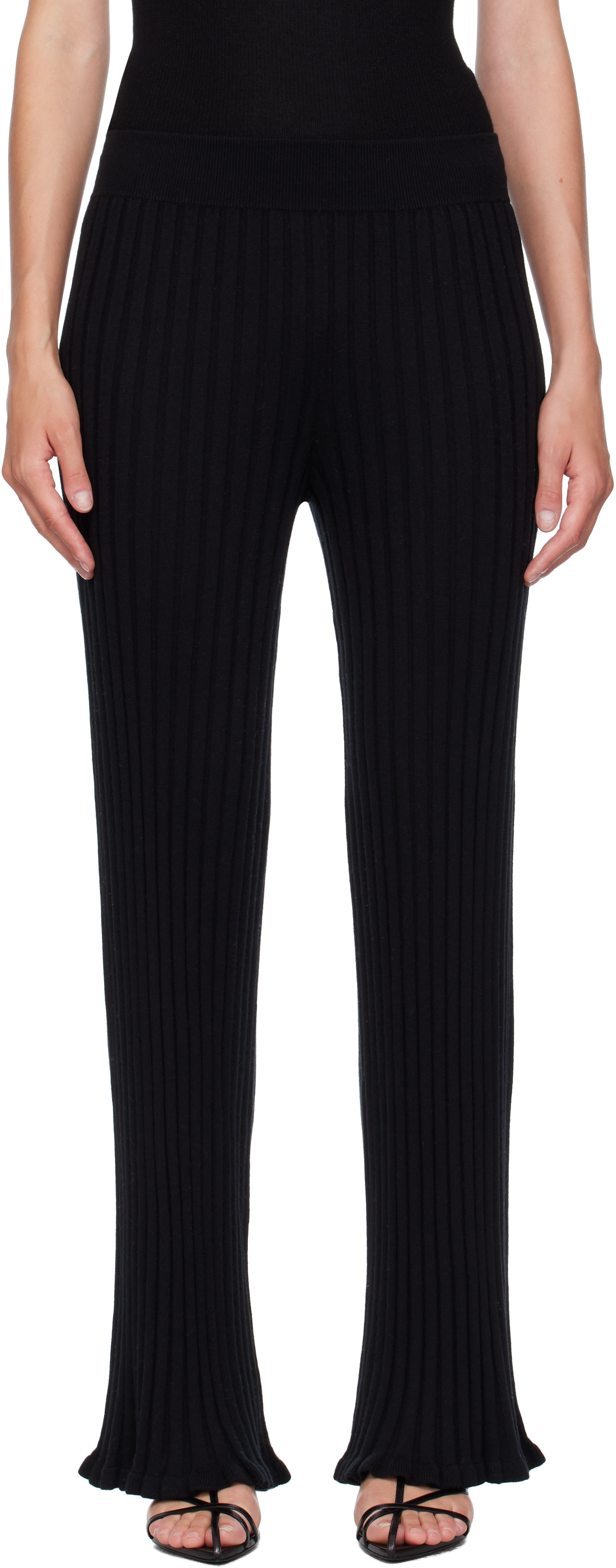 LISA YANG - Pantalon Eveline noir