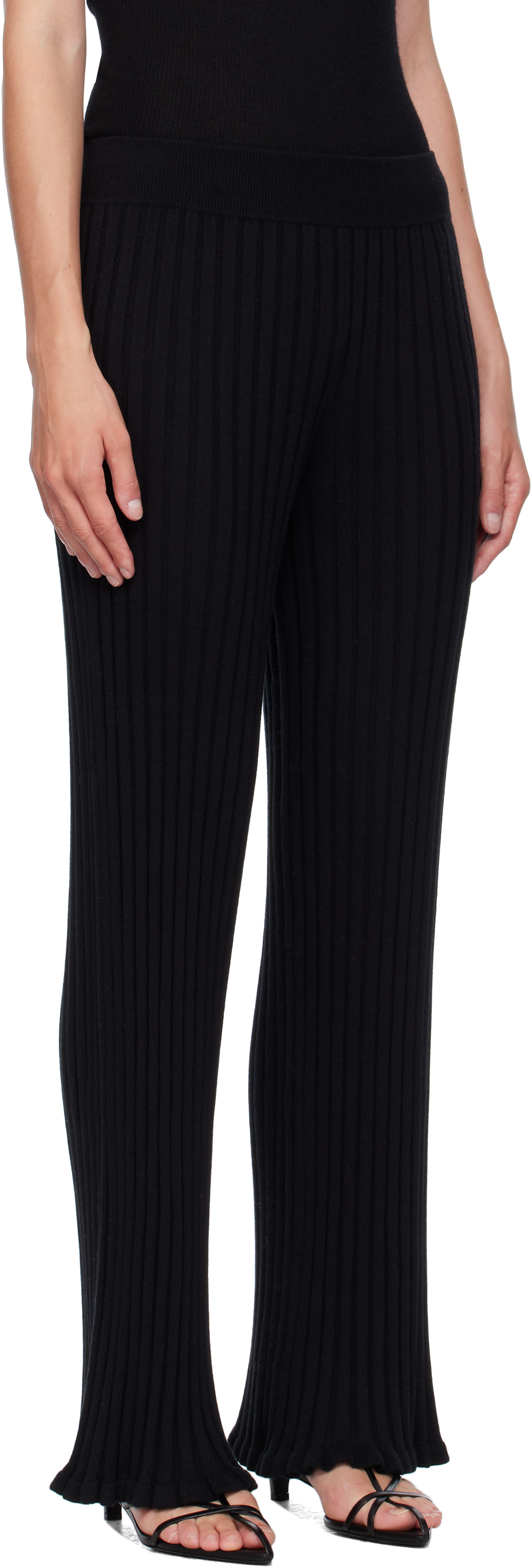 LISA YANG - Pantalon Eveline noir