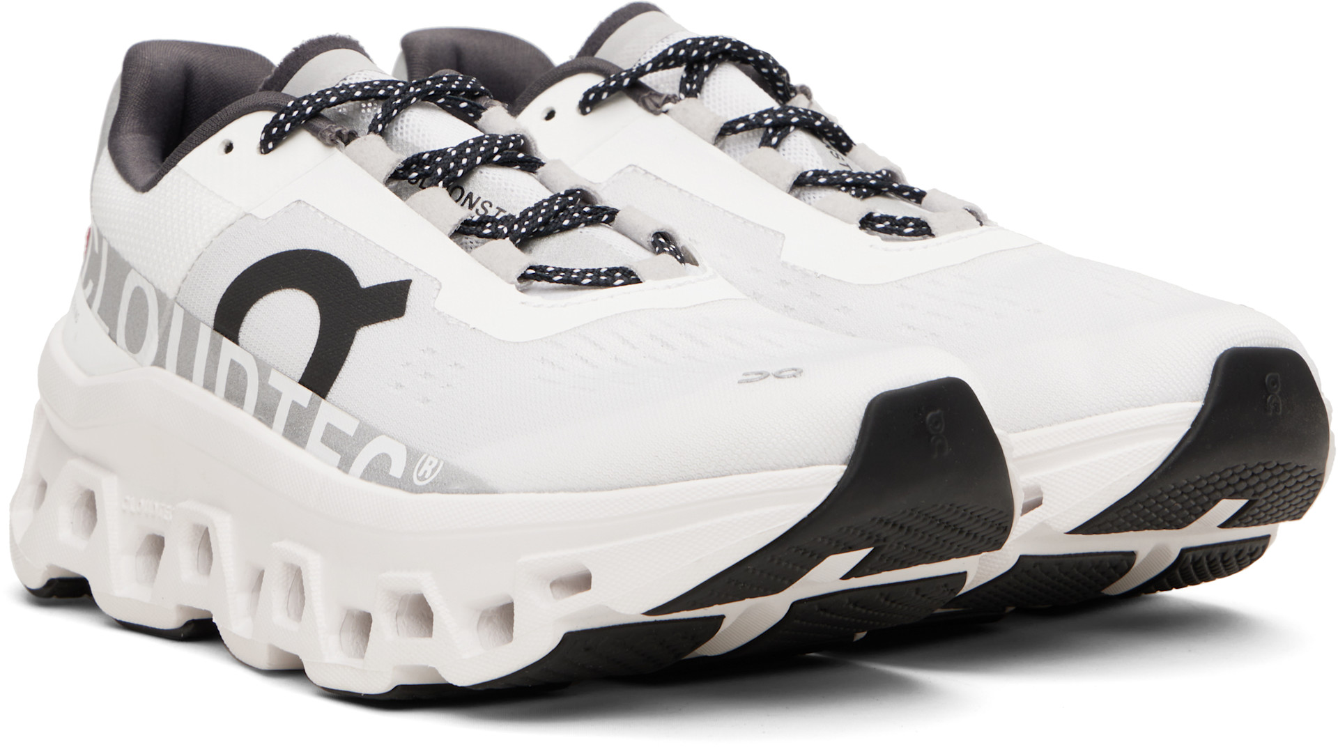On - White Cloudmonster Sneakers