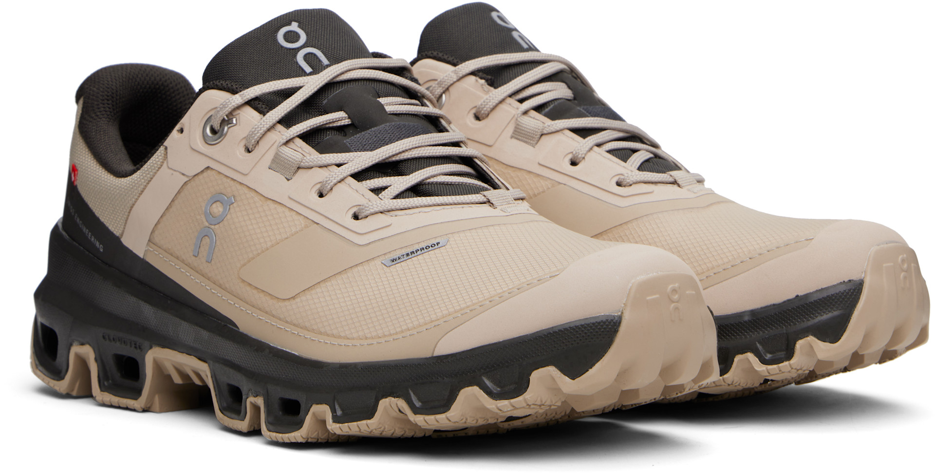On - Baskets imperméables Cloudventure DNA beiges