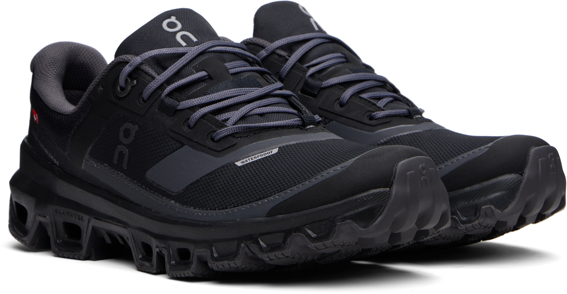 On - Baskets imperméables Cloudventure DNA noires