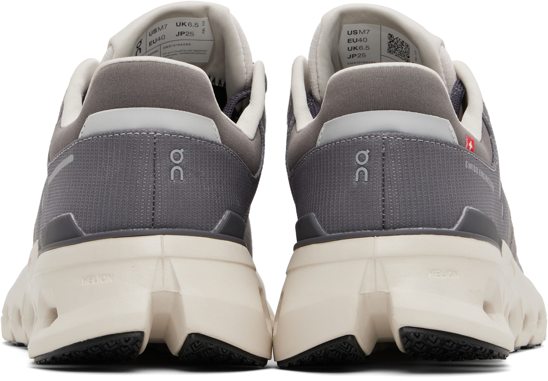 On - Baskets imperméables Cloudrunner 2 grises