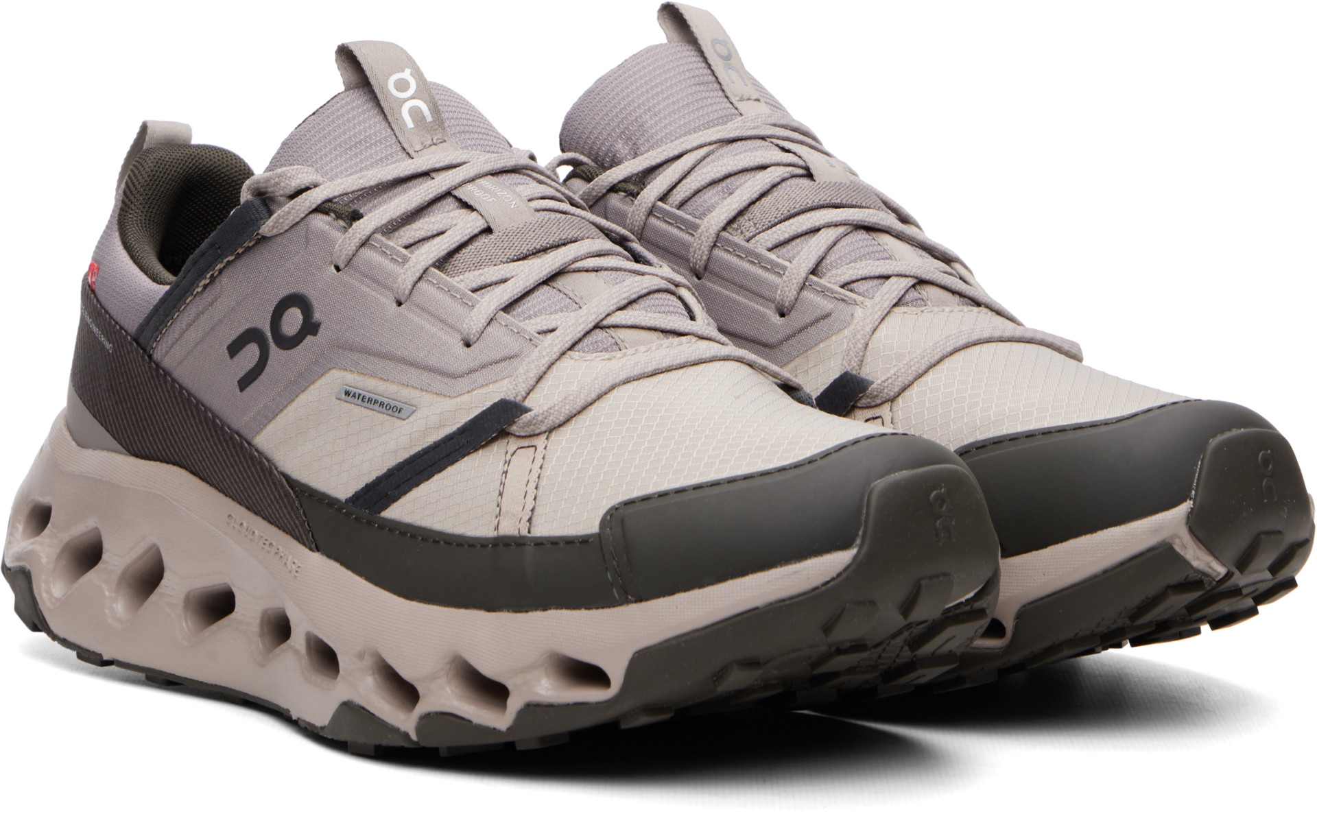 On - Gray Cloudhorizon Waterproof Sneakers