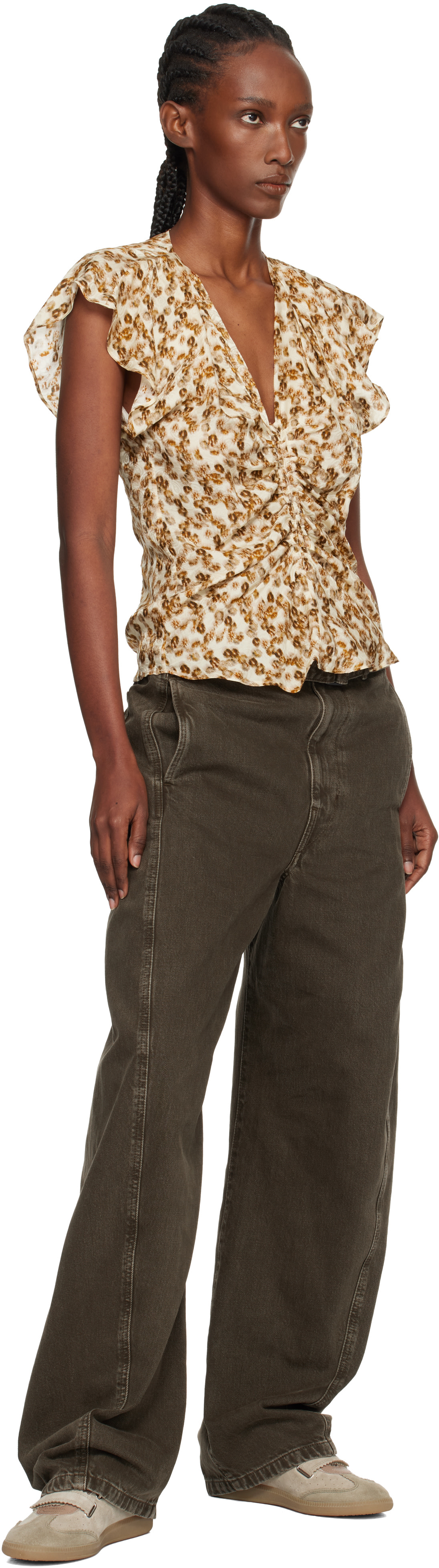 Isabel Marant - Baskets Beth taupe