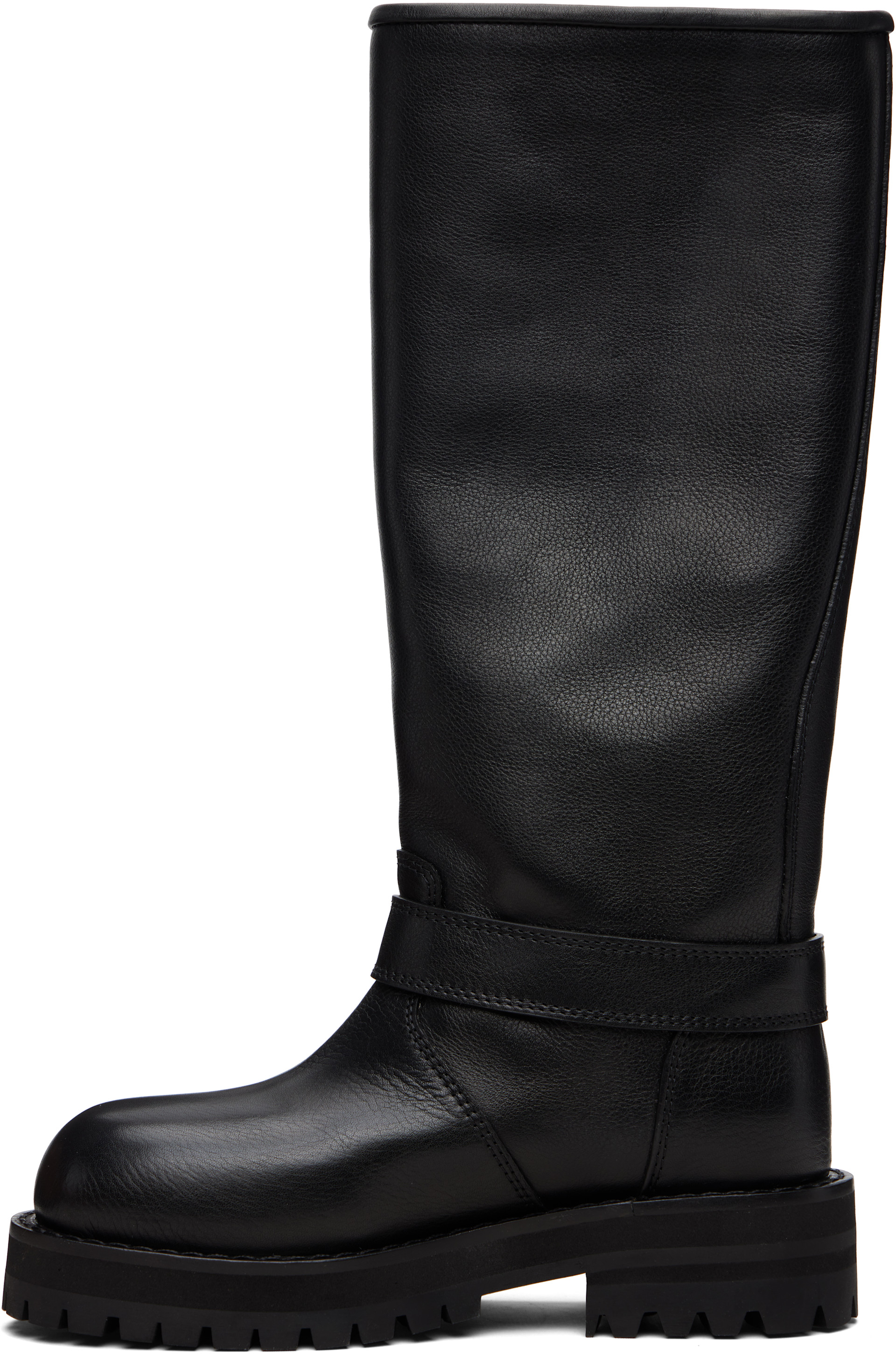 Off-White - Bottes hautes Off Track noires
