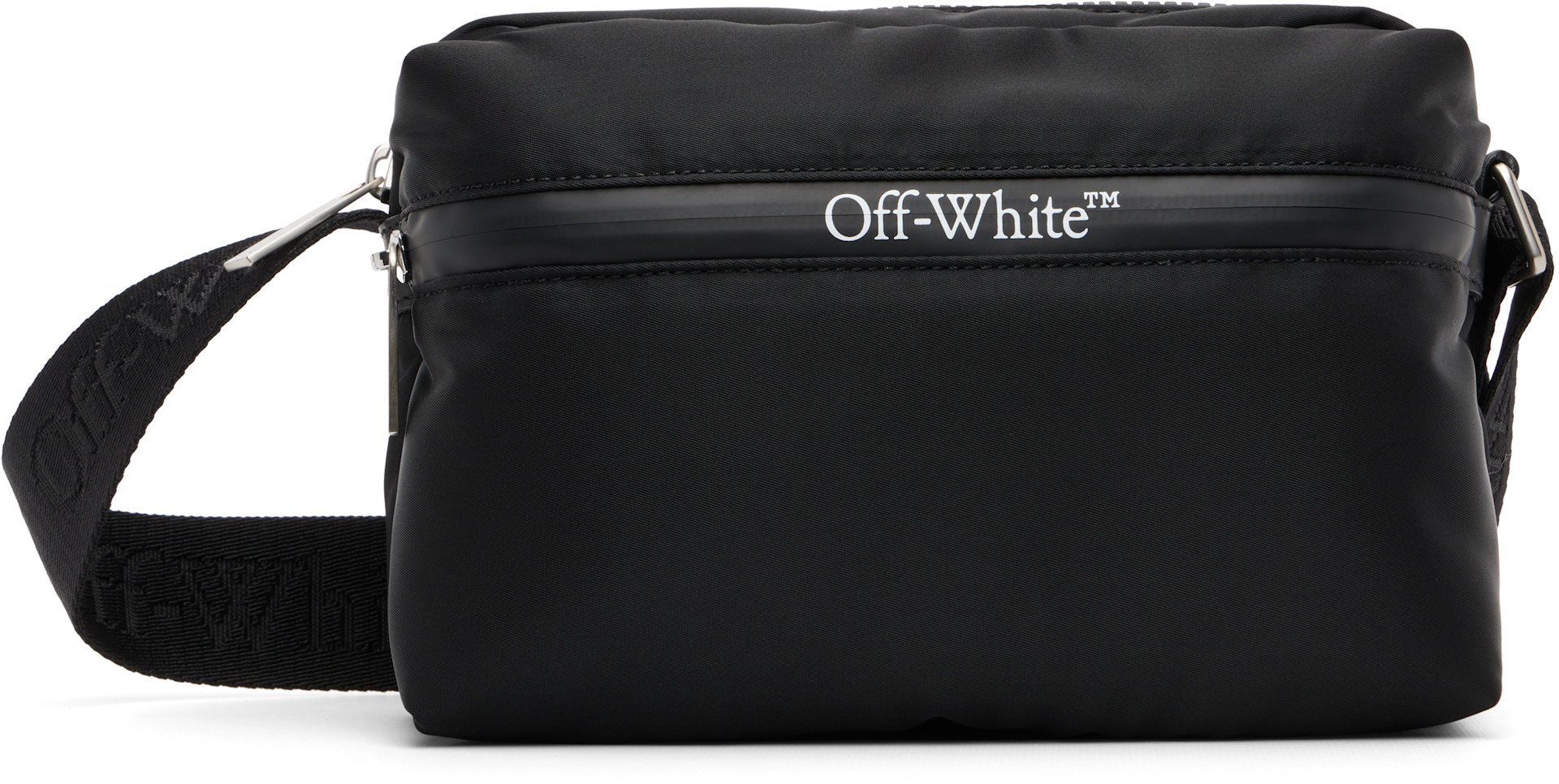 Off-White: ブラック Outdoor カメラバッグ | SSENSE 日本