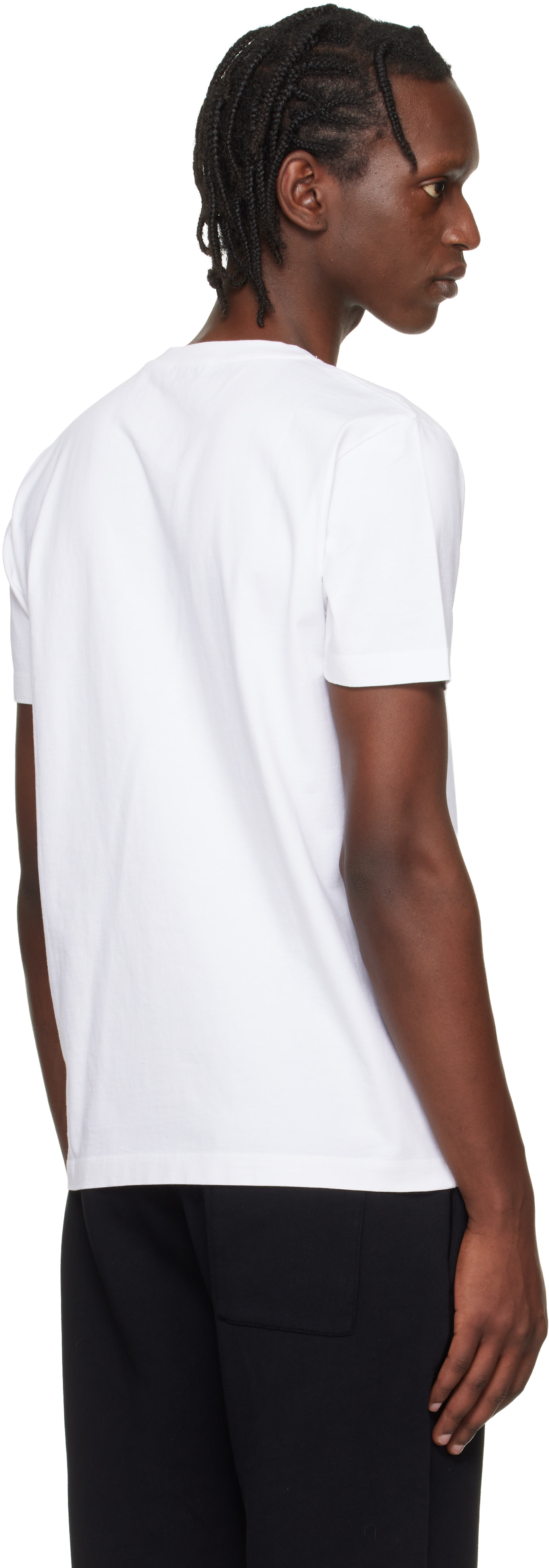 Off-White: ホワイト Small Arrow Slim Logo Tシャツ | SSENSE 日本