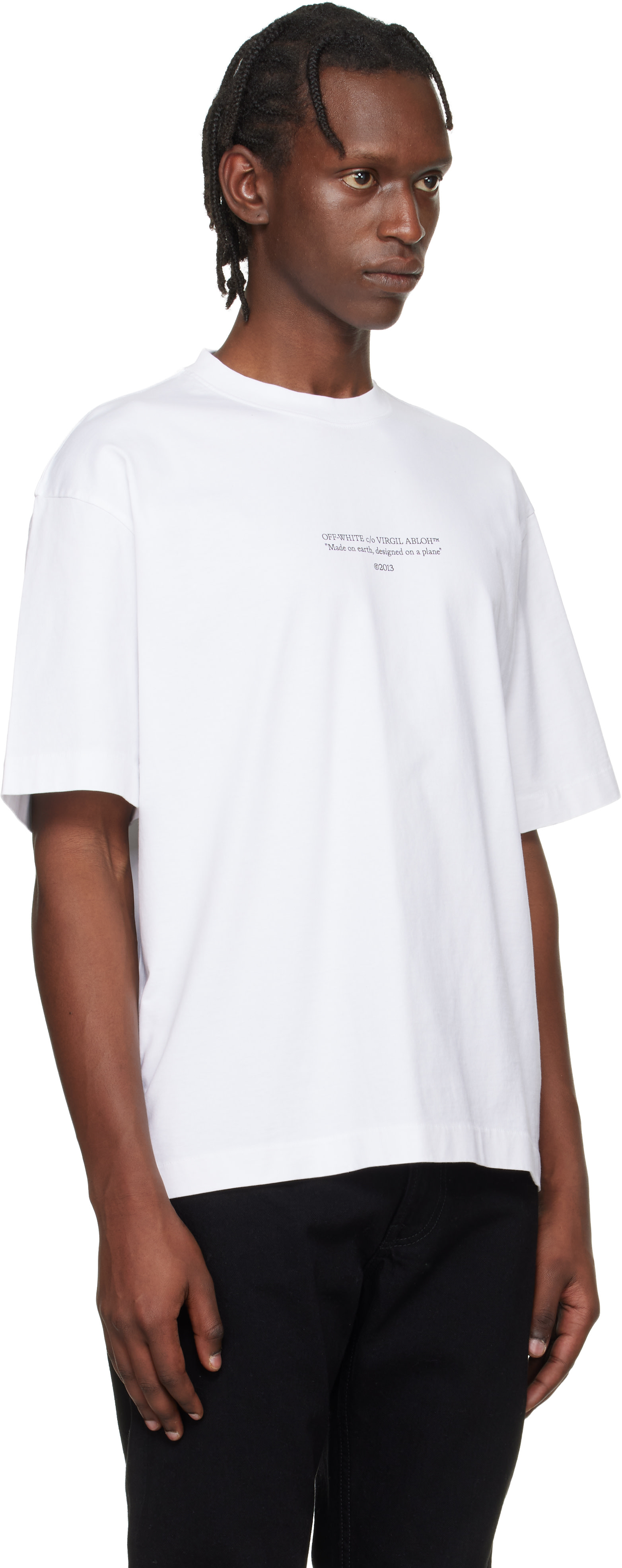 Off-White - White Statement Skate T-shirt