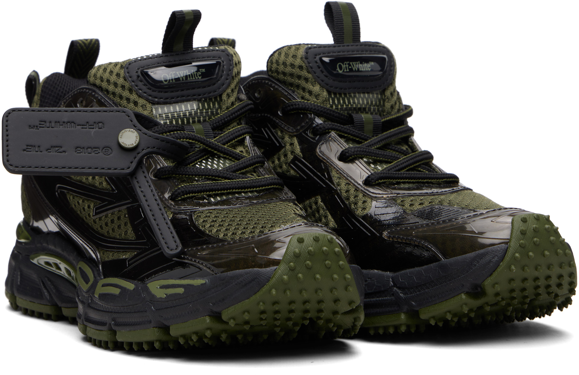 Off-White - Baskets Be Right Back kaki