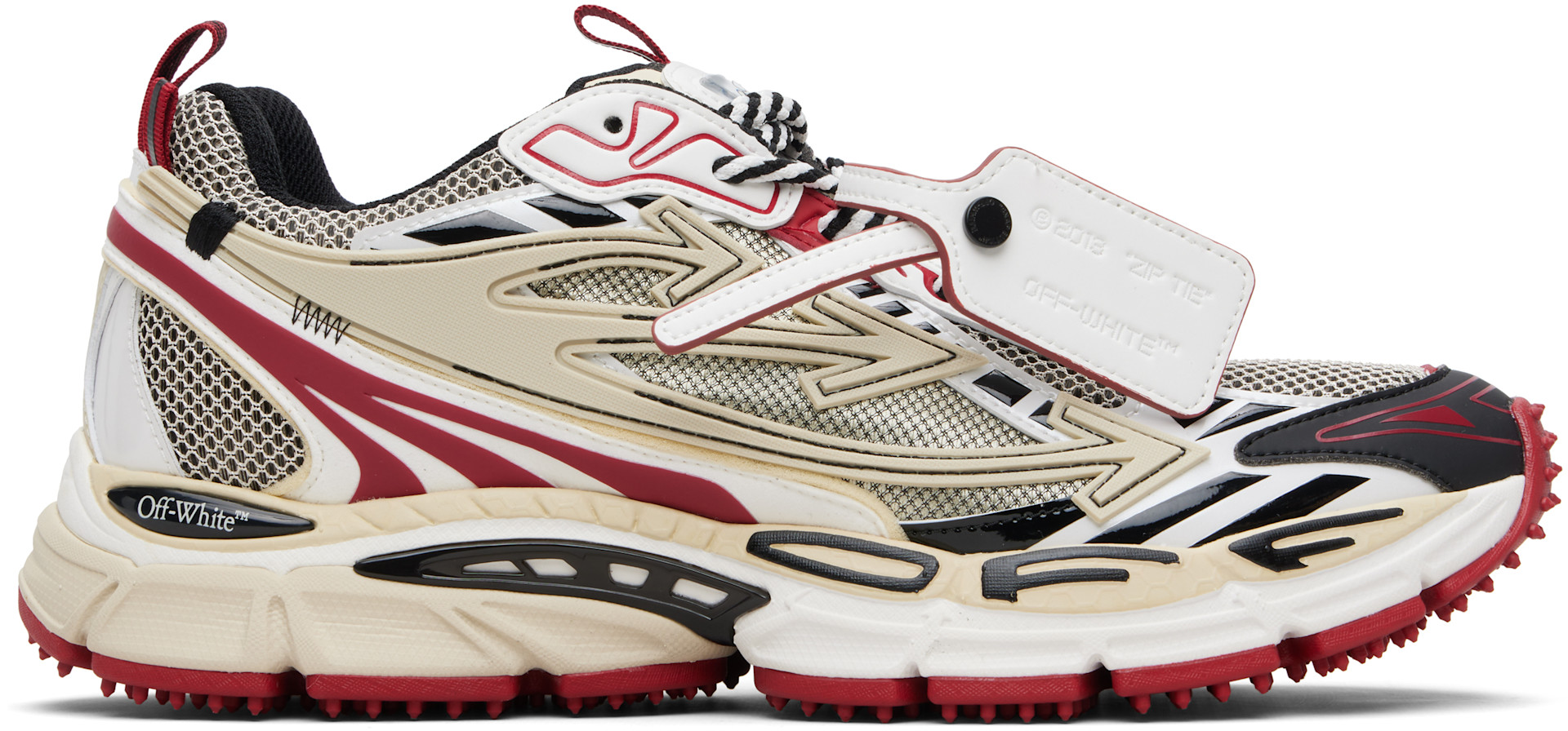 Off-White - Beige Be Right Back Sneakers