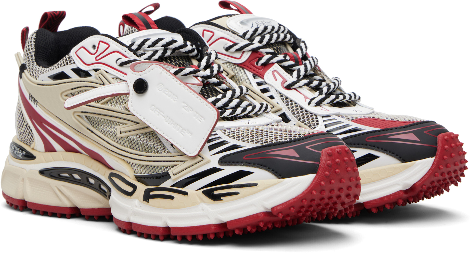 Off-White - Beige Be Right Back Sneakers