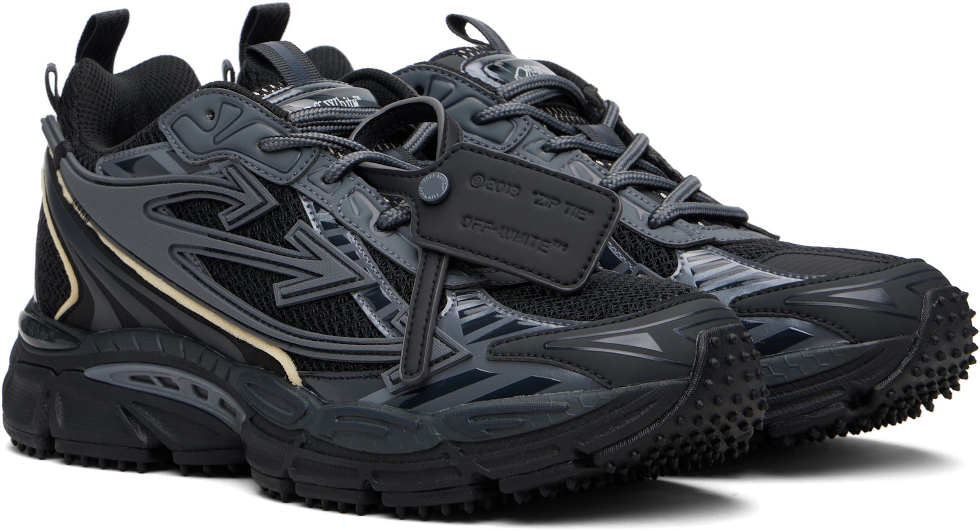 Off-White - Baskets Be Right Back noires