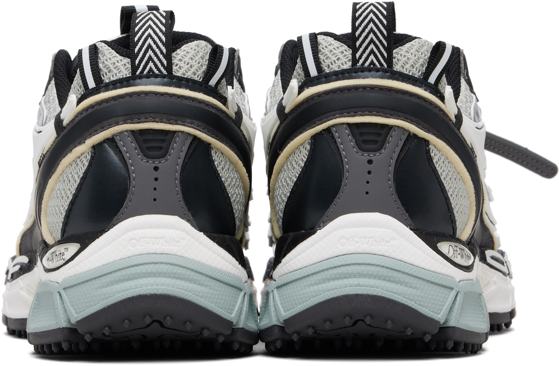 Off-White - Baskets Be Right Back gris et noir