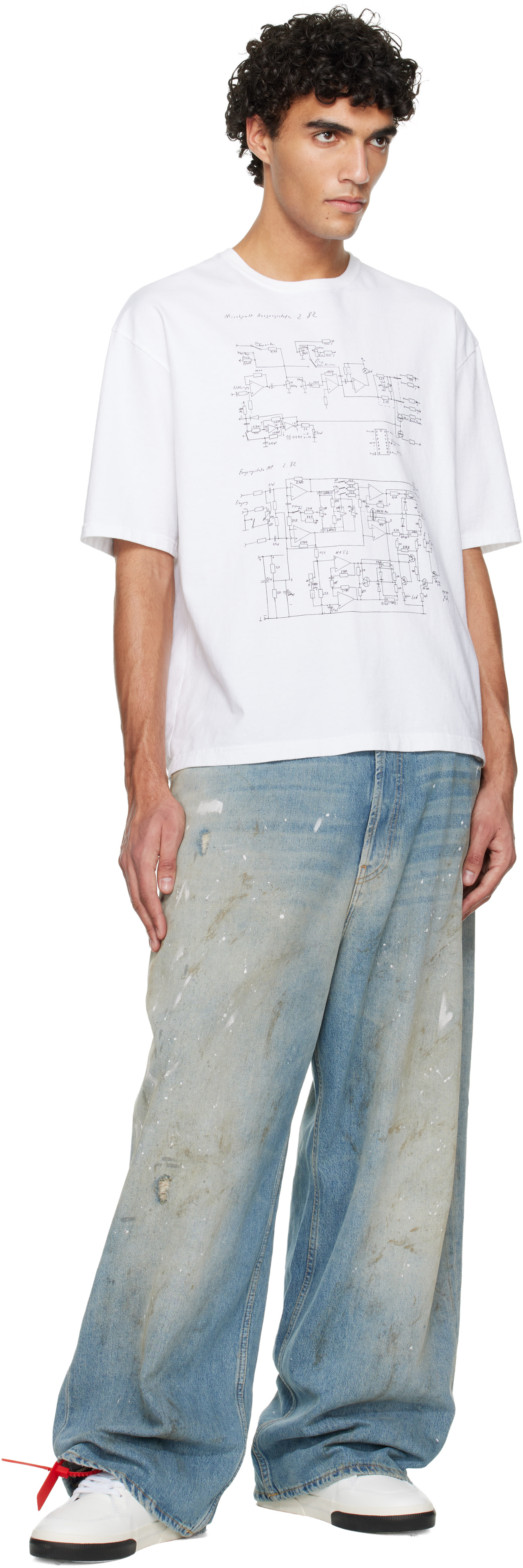Off-White: White Vulc Low Sneakers | SSENSE