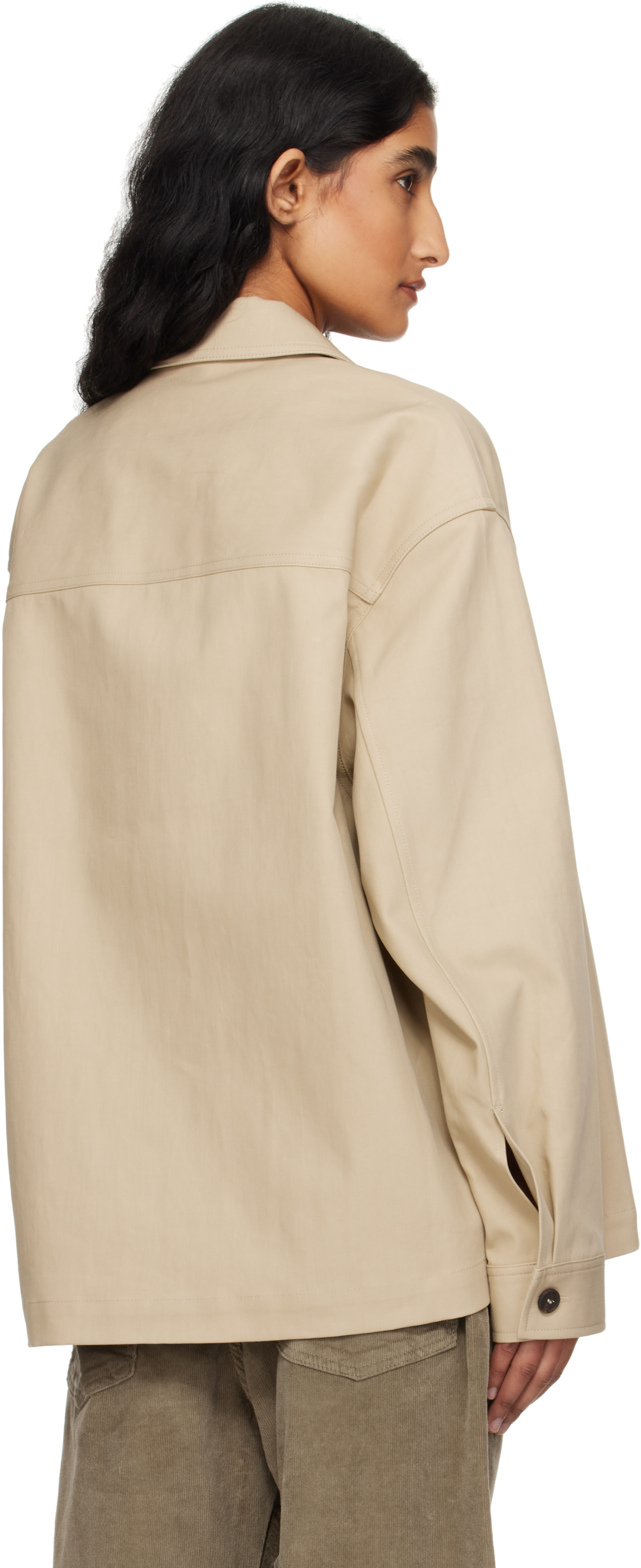 Studio Nicholson: Beige Harron Jacket | SSENSE
