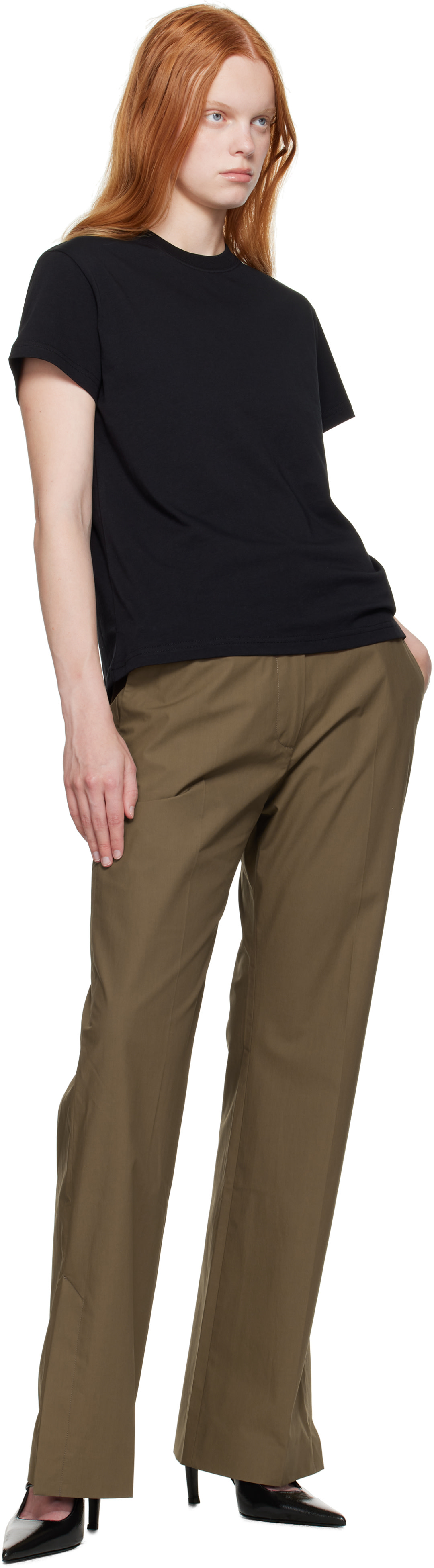Studio Nicholson - Pantalon Mitra taupe