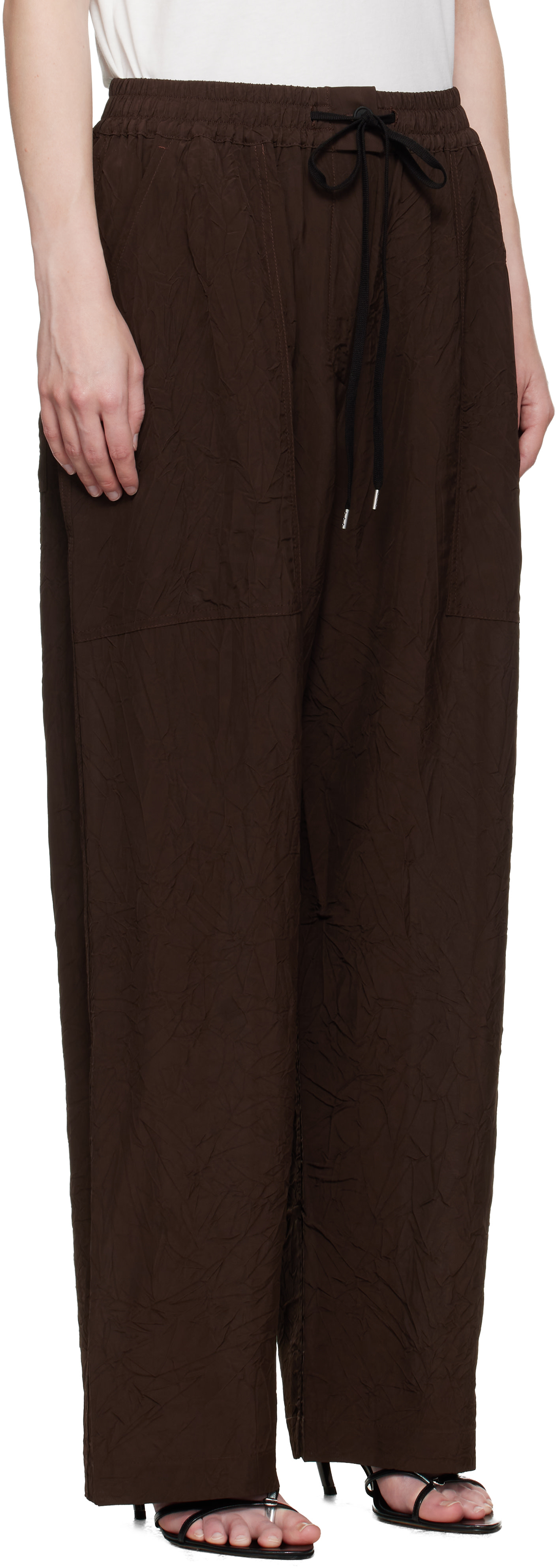 Studio Nicholson - Pantalon Capel brun