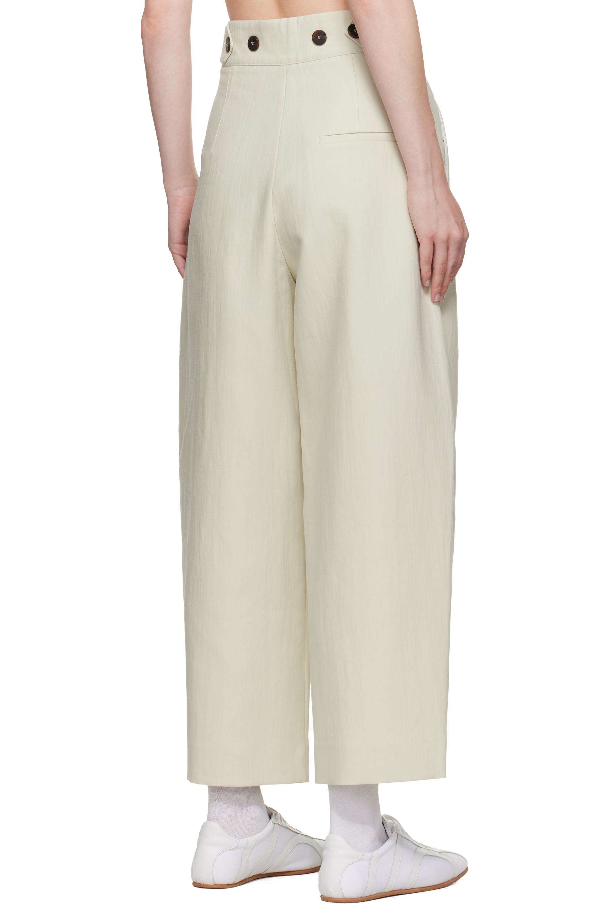 Studio Nicholson - Pantalon Fellini beige