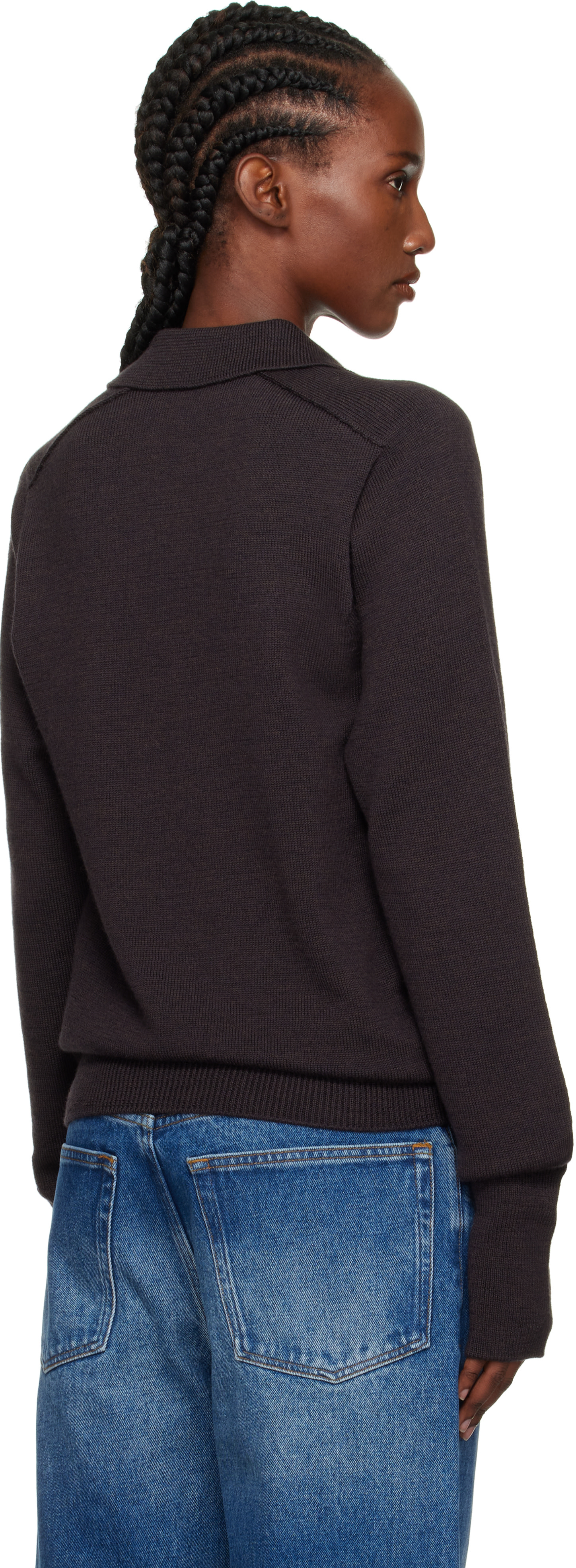 Studio Nicholson - Polo Sark brun