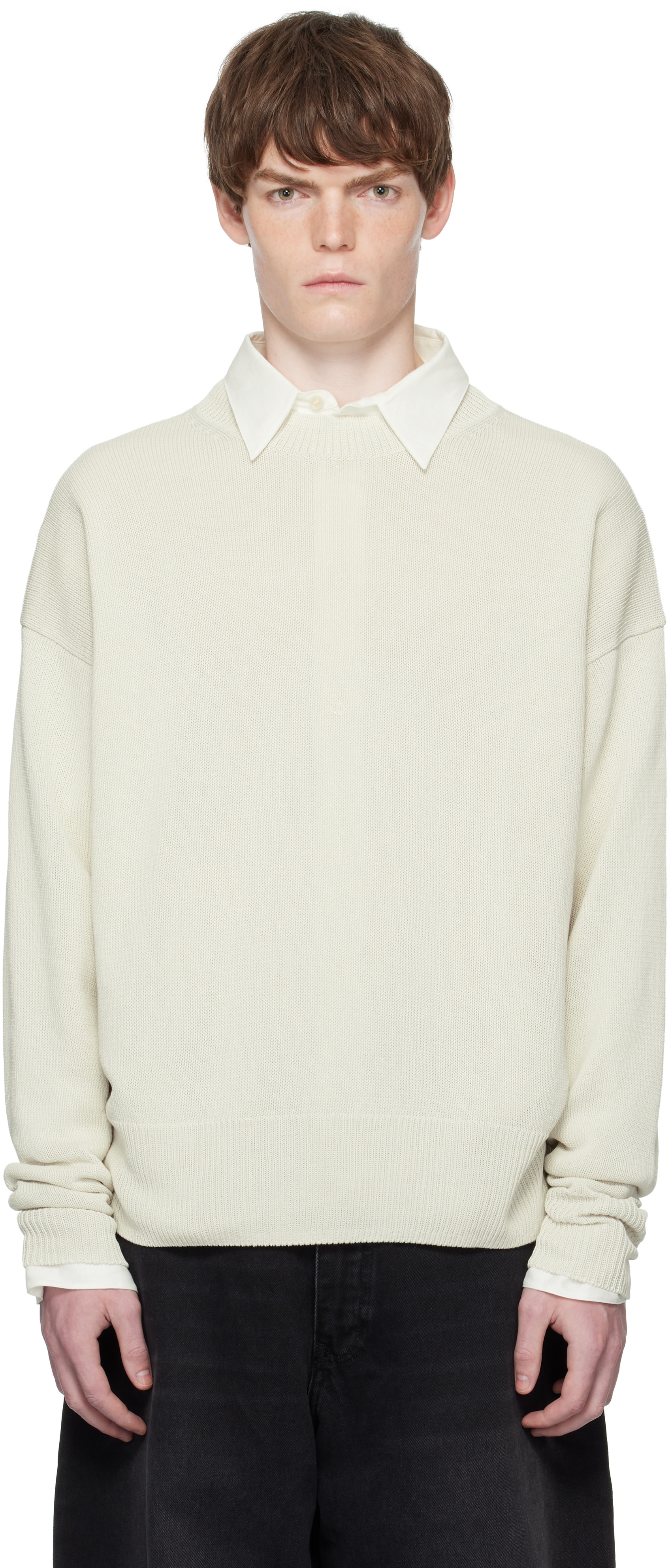 Studio Nicholson - Gray Kami Sweater