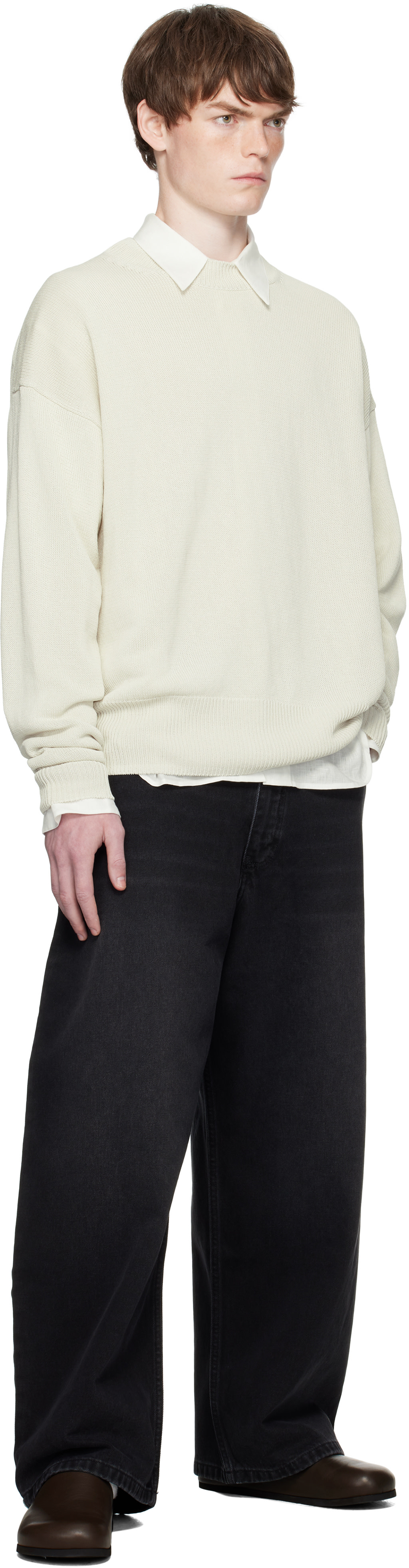 Studio Nicholson - Gray Kami Sweater