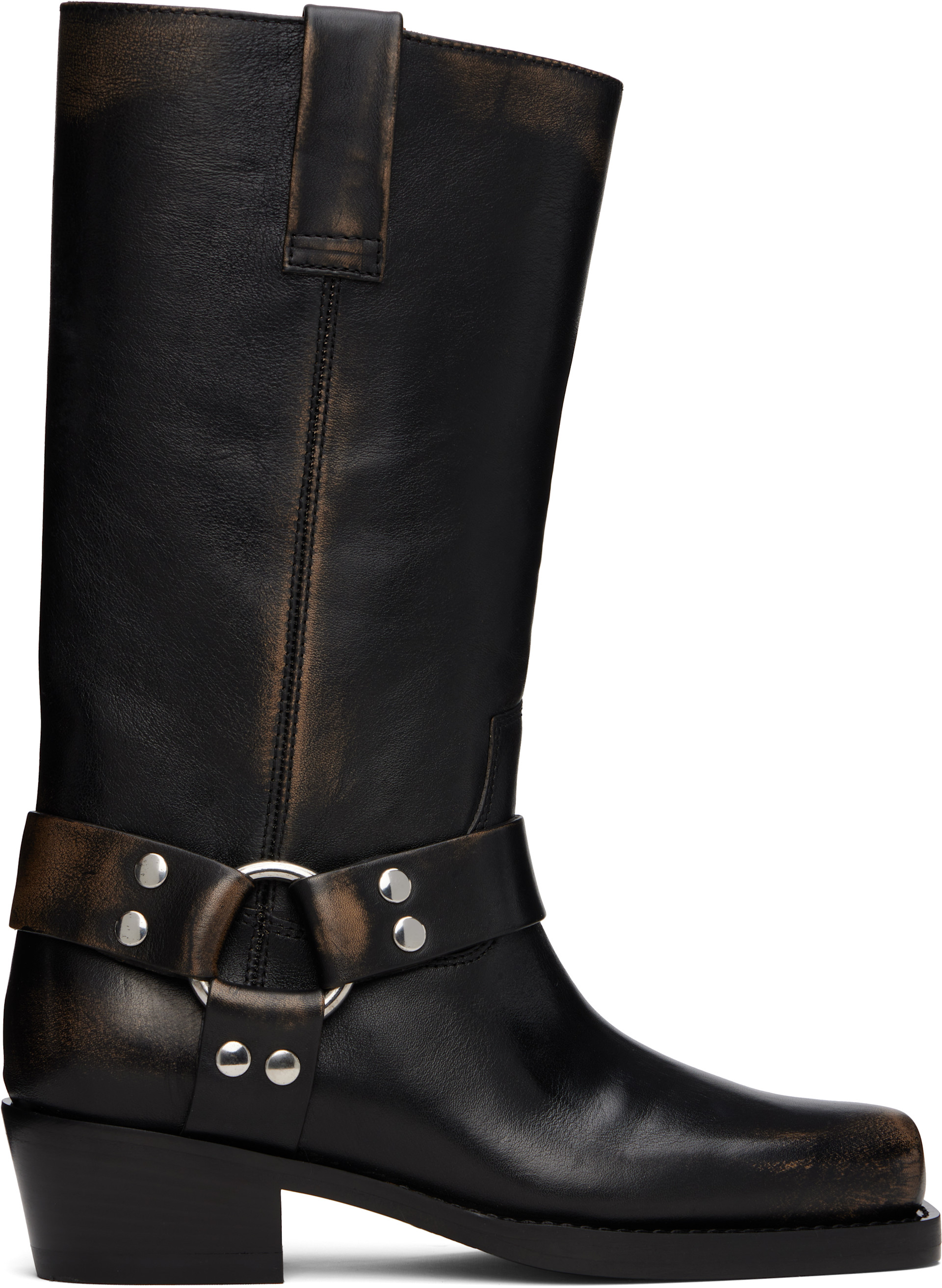 Paris Texas - Black Roxy Boots