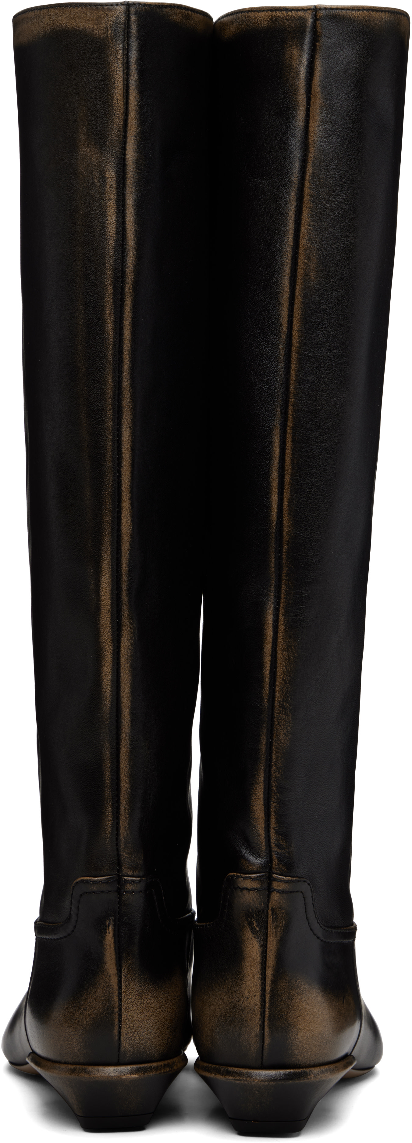 Paris Texas: Black Bettina 25 Tall Boots | SSENSE