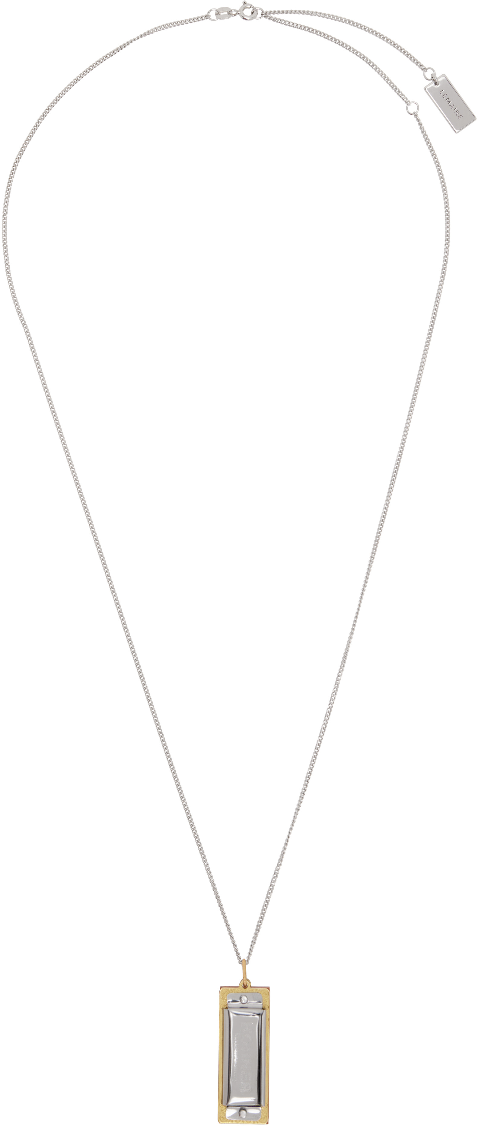 LEMAIRE - Collier à pendentif en forme d'harmonica édition Hohner