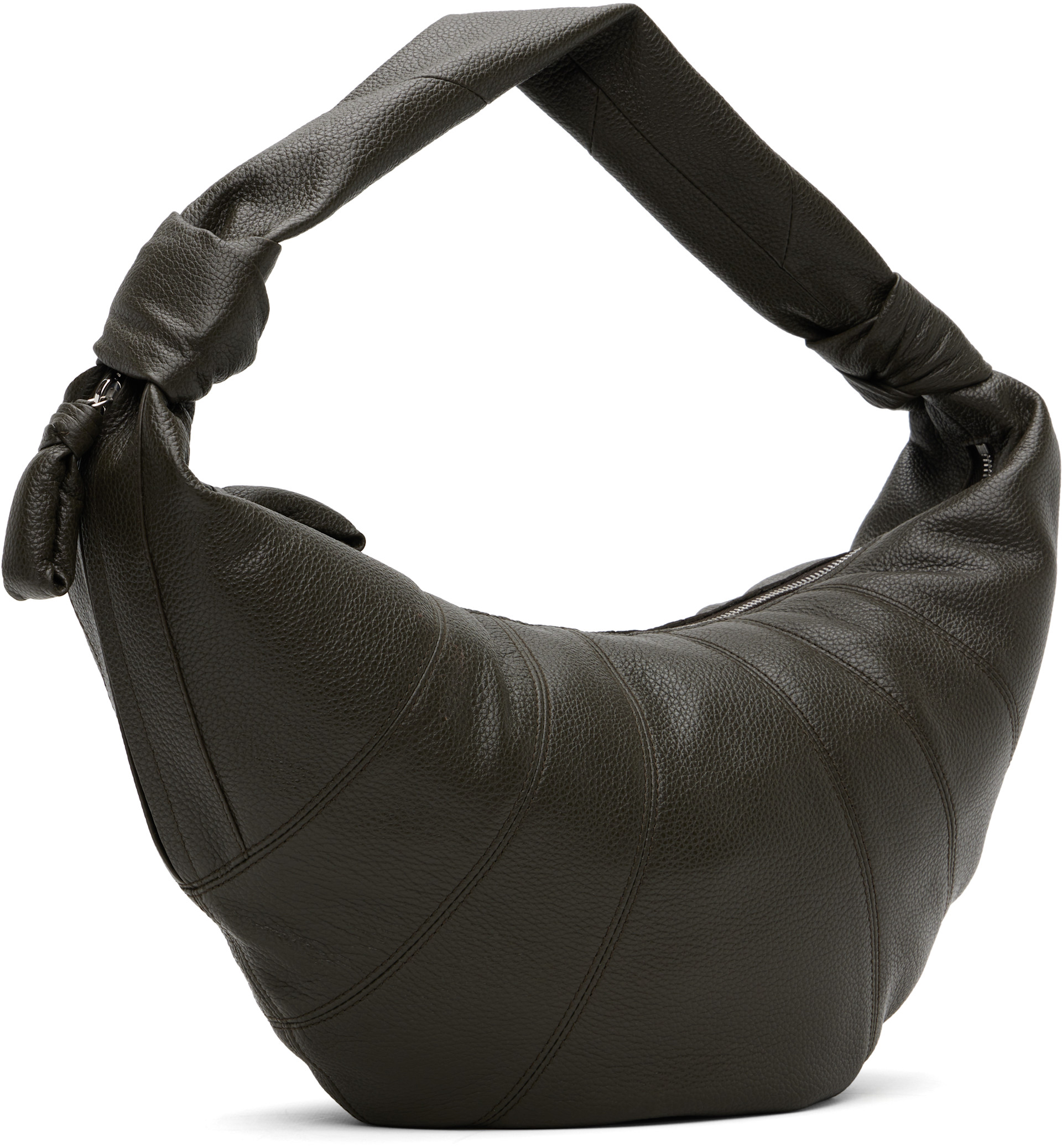 LEMAIRE FORTUNE CROISSANT バッグ LEMAIRE: Brown Fortune Croissant Bag | SSENSE Canada