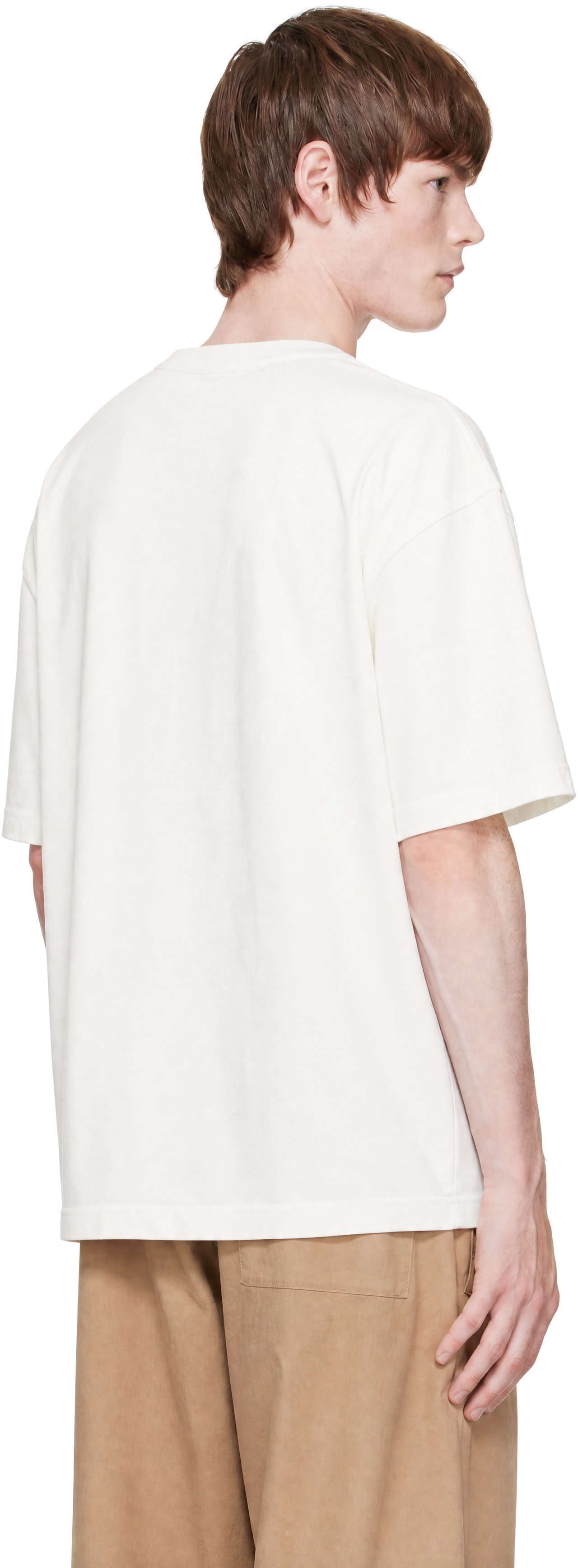LEMAIRE - オフホワイト 半袖Tシャツ