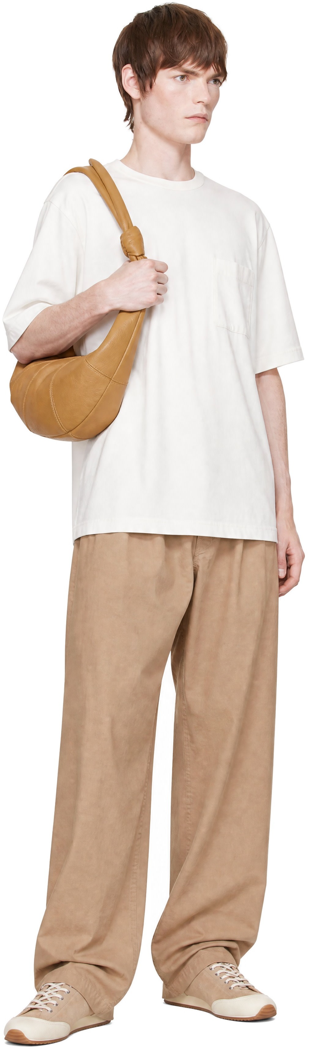 LEMAIRE - オフホワイト 半袖Tシャツ
