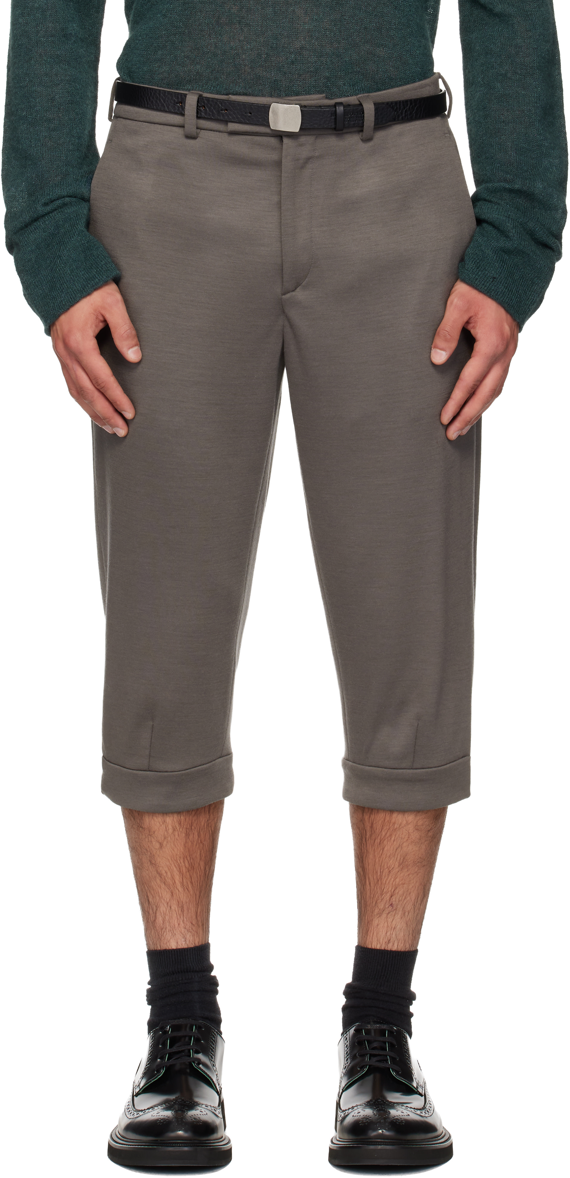 Rier - Gray Knickerbocker Shorts