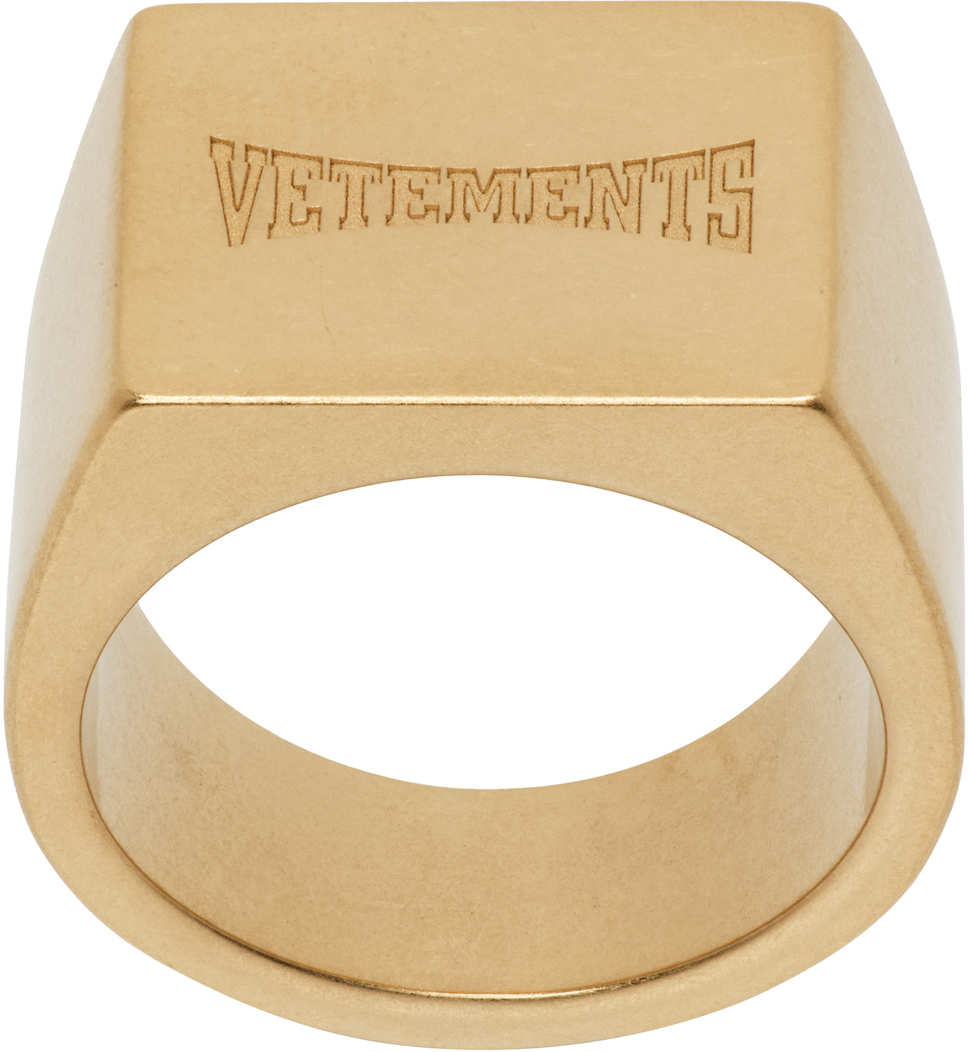 VETEMENTS - Chevalière à logo