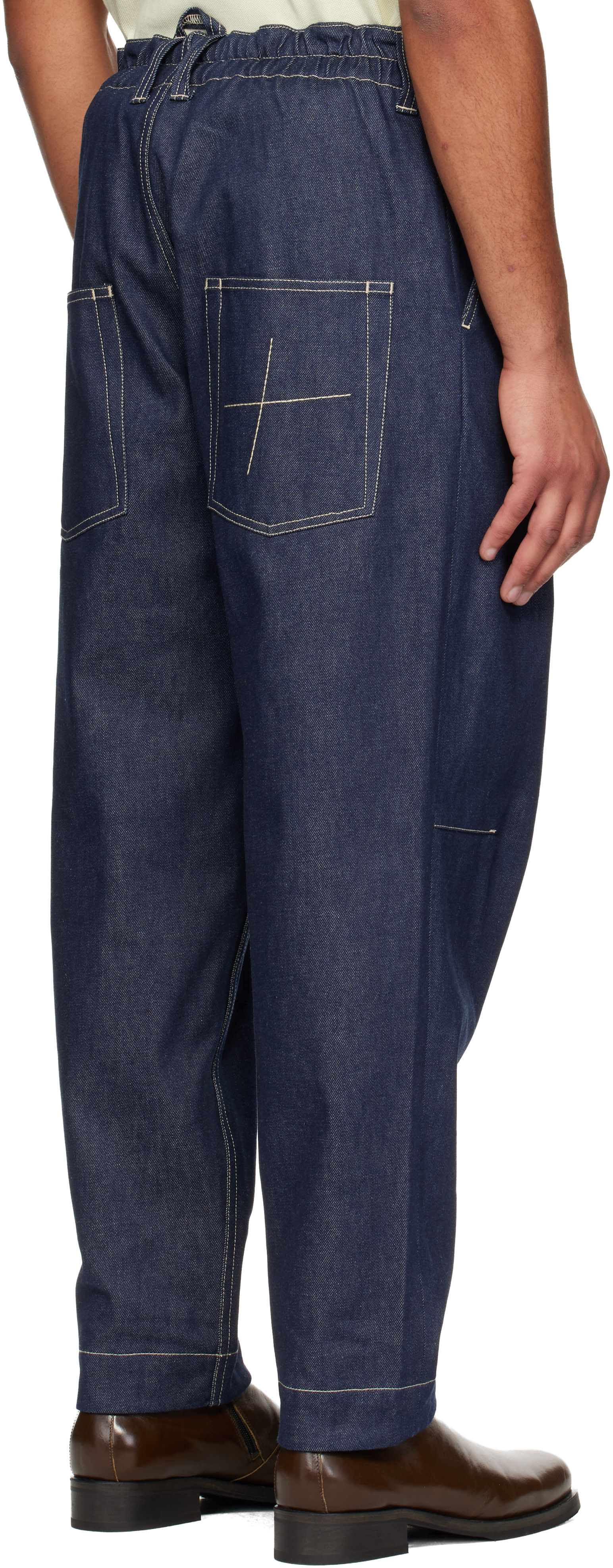 Toogood: Blue 'The Engineer' Jeans | SSENSE