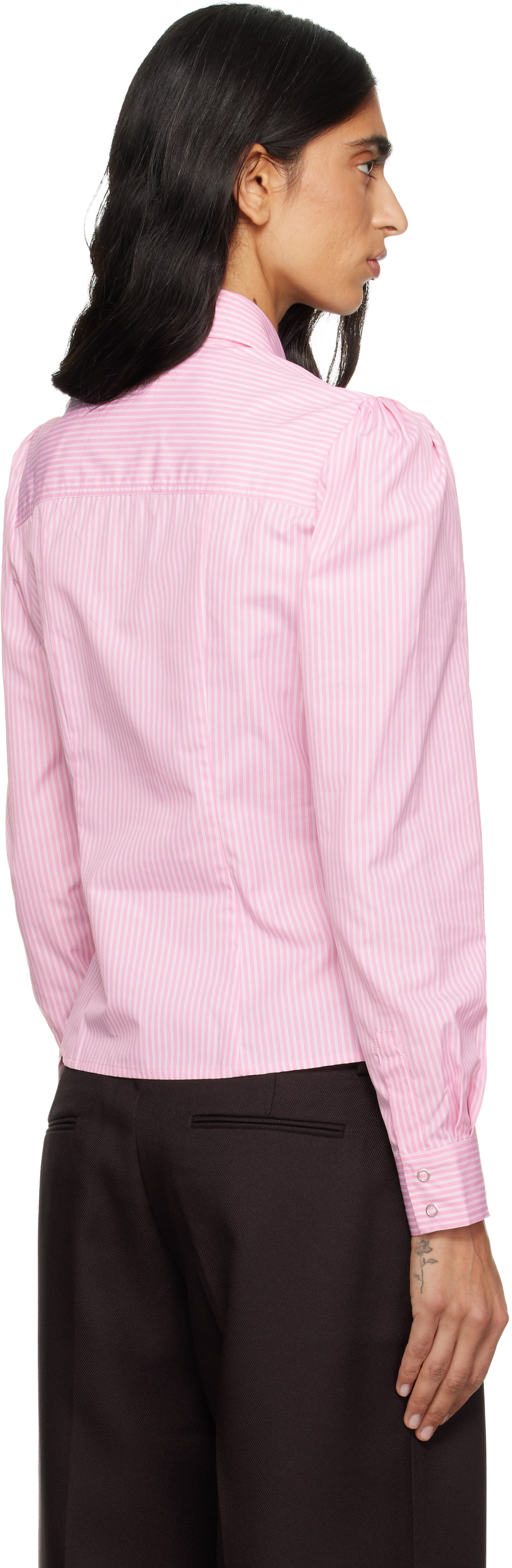 Sandy Liang - Chemise Baela rose