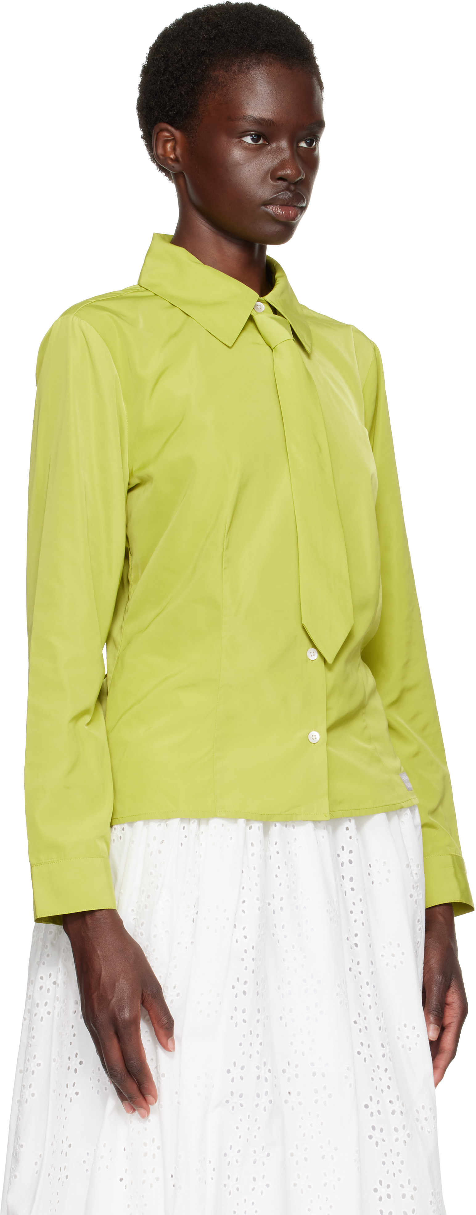 Sandy Liang - Chemise Levi verte