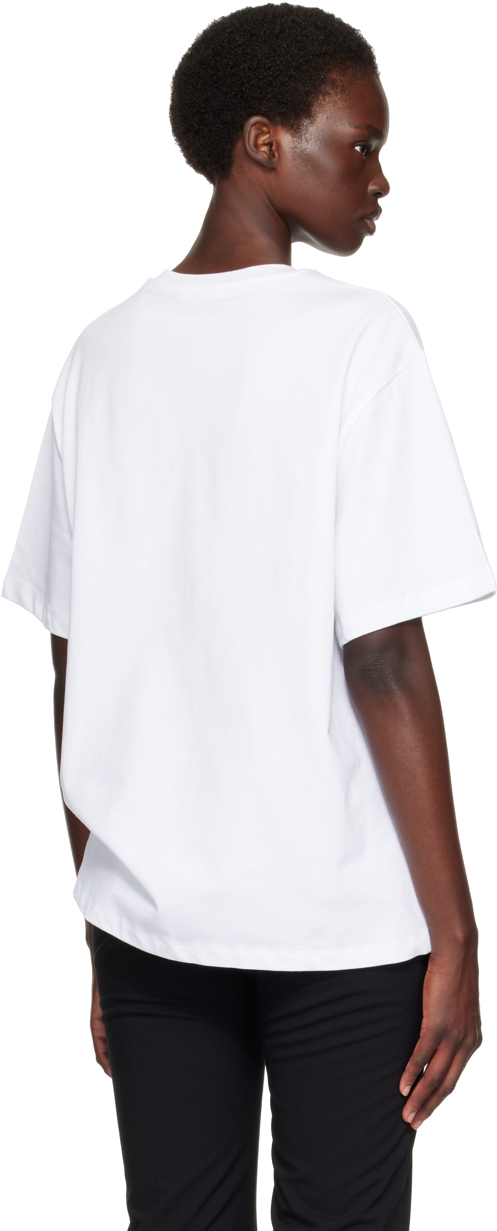 Sandy Liang: White Toy T-shirt | SSENSE