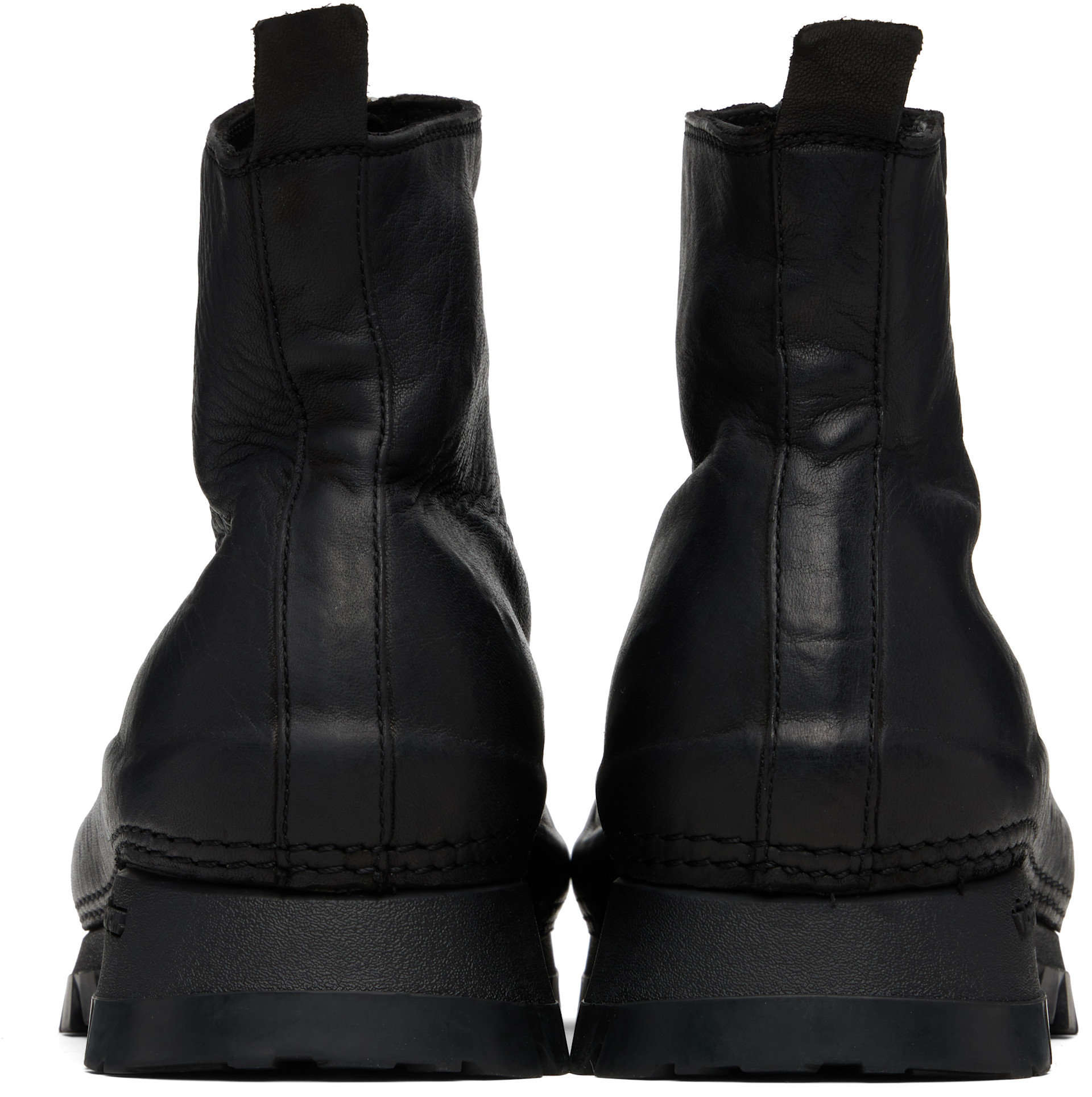 靴 guidi / VS01 Size 43 Guidi: Black VS01 Boots | SSENSE Canada