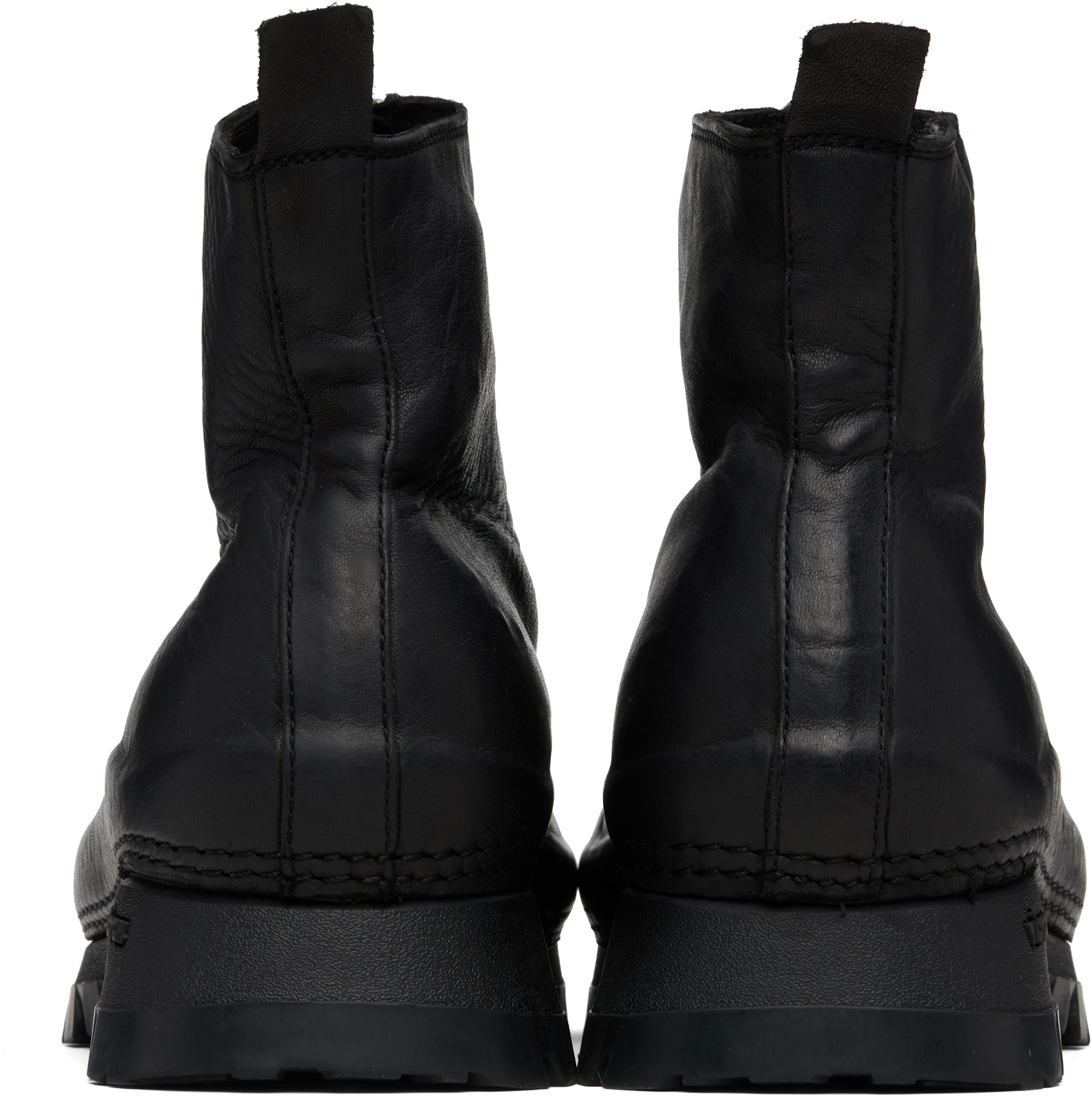 靴 guidi / VS01 Size 43 Guidi: Black VS01 Boots | SSENSE