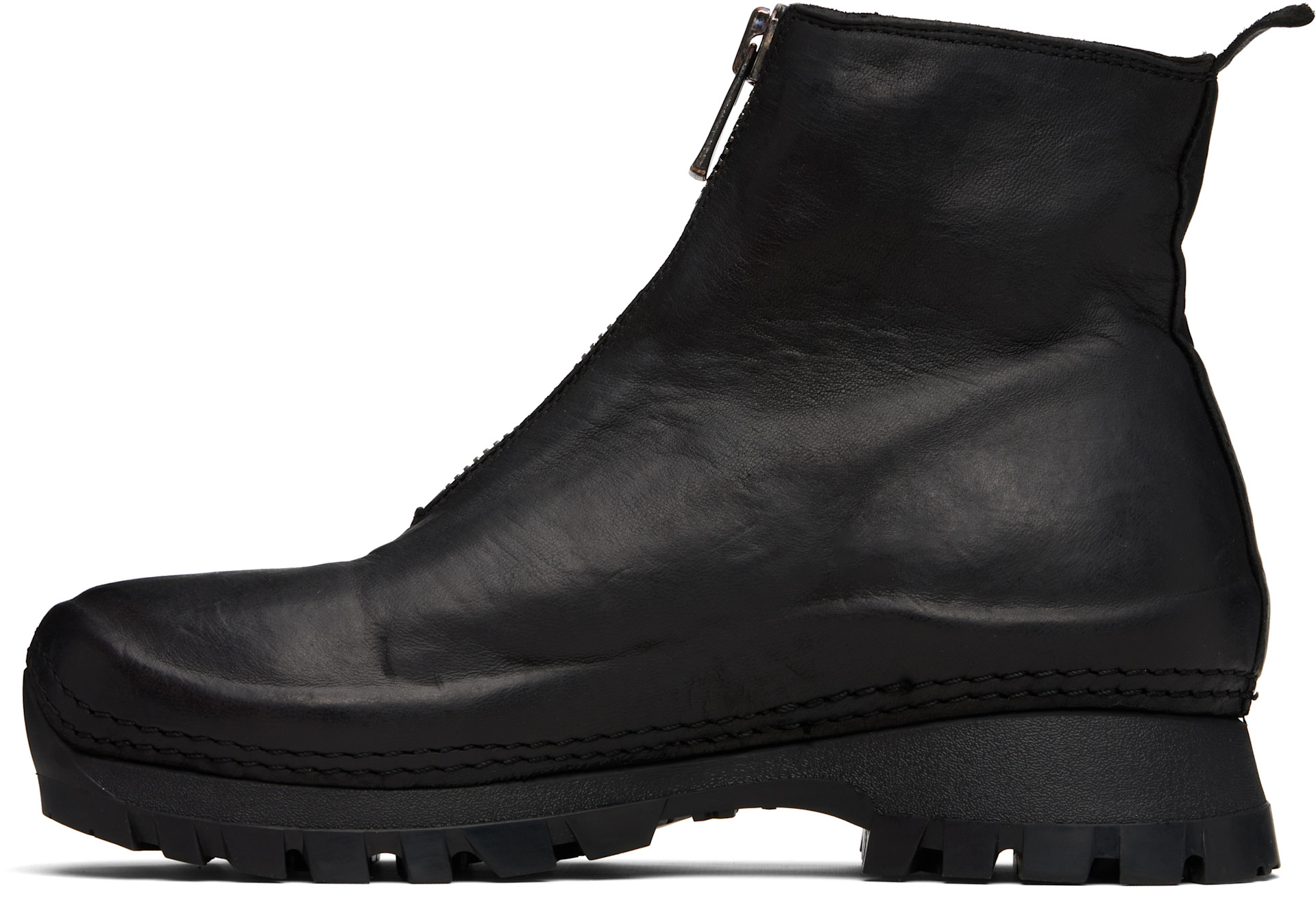 Guidi - 블랙 VS01 부츠
